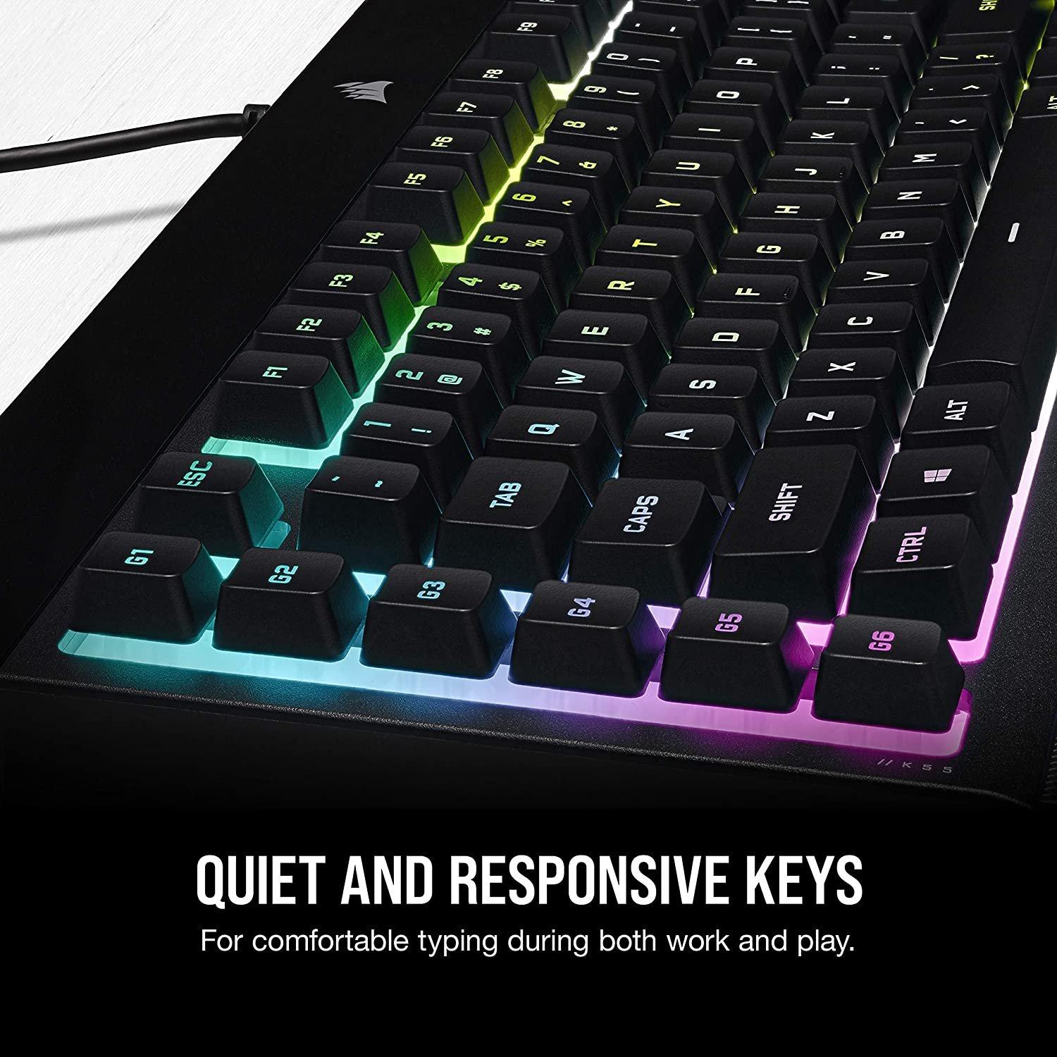 CORSAIR K55 RGB PRO XT | GameStop Keyboard Gaming