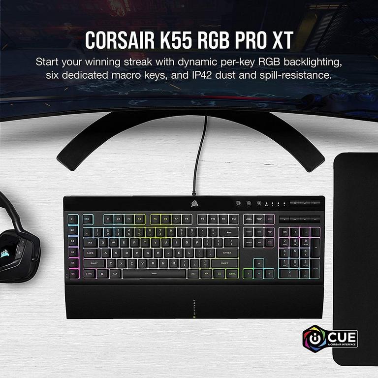 Konsekvent Sygdom Udvinding CORSAIR K55 RGB PRO XT Gaming Keyboard | GameStop