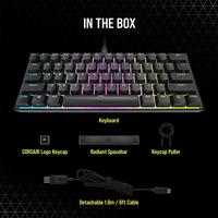 list item 6 of 6 CORSAIR K65 RGB MINI 60% Cherry MX Speed Switches Mechanical Gaming Keyboard