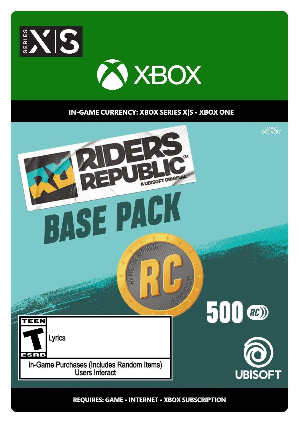 Riders Republic Coins Base Pack 500 Credits Xbox One