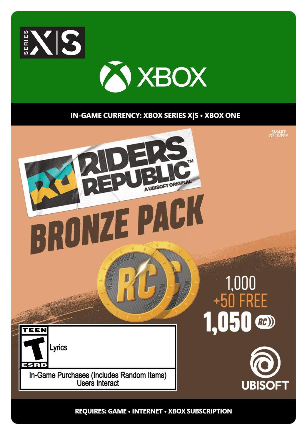 Riders Republic Coins Bronze Pack 1,050 Credits Xbox One
