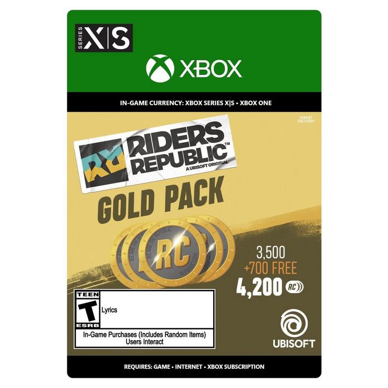 Riders Republic Coins Gold Pack 4,200 Credits - Xbox One