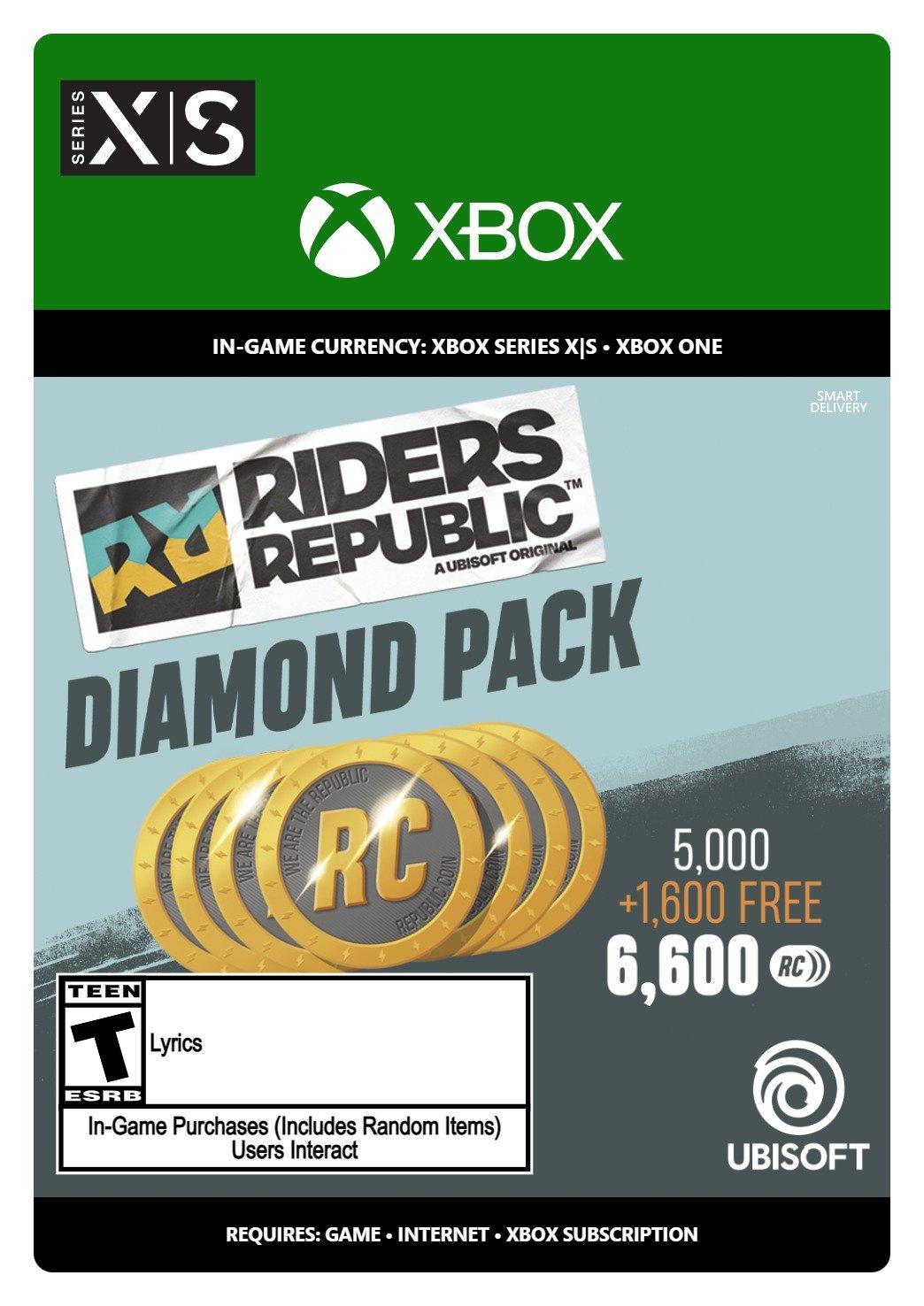 Riders Republic Coins 6,600 - Xbox One