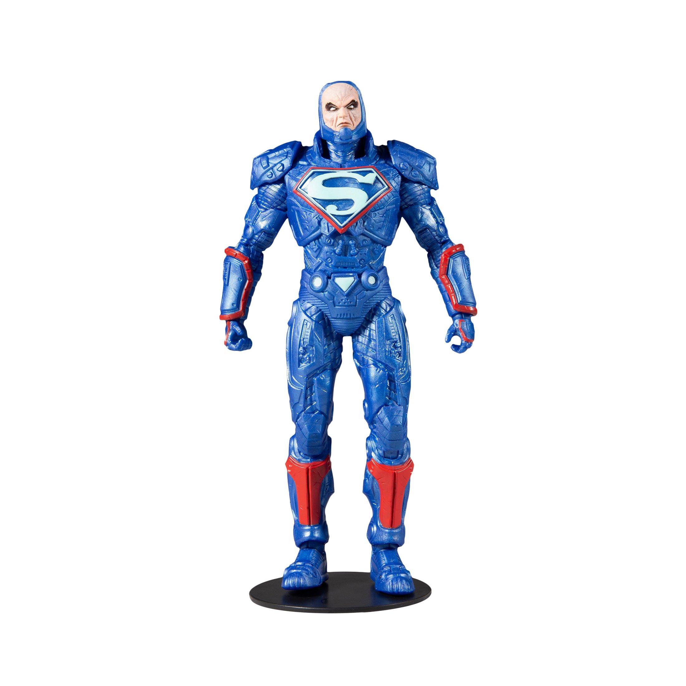 McFarlane Toys DC Multiverse Lex Luthor-in Blue Power Suit Throne 7-in Action Figure