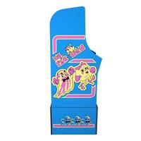 list item 4 of 8 Arcade1Up Ms. Pac-Man and Galaga Arcade Cabinet with Riser
