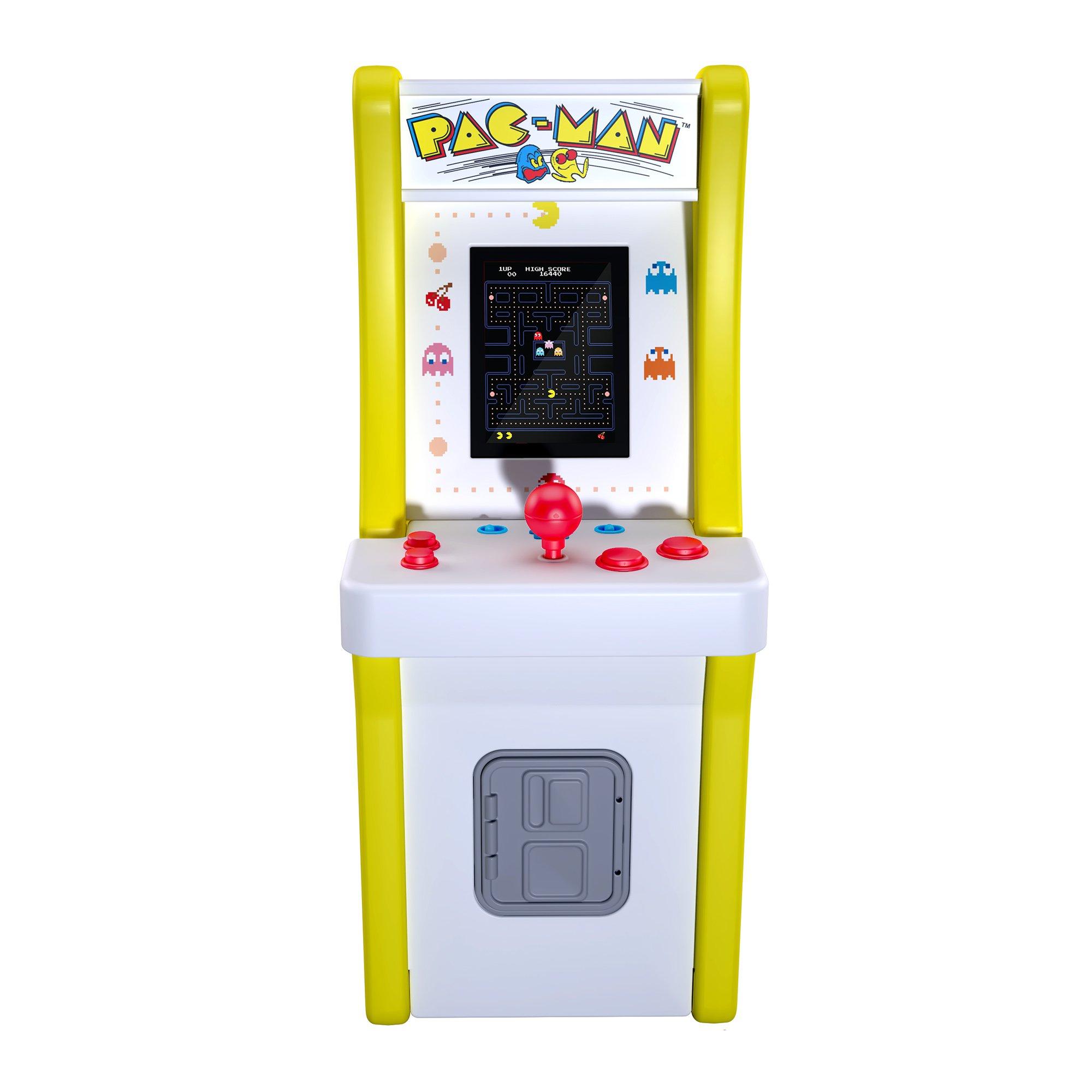 list item 1 of 9 Arcade1Up Pac-Man Junior Arcade Cabinet with Stool