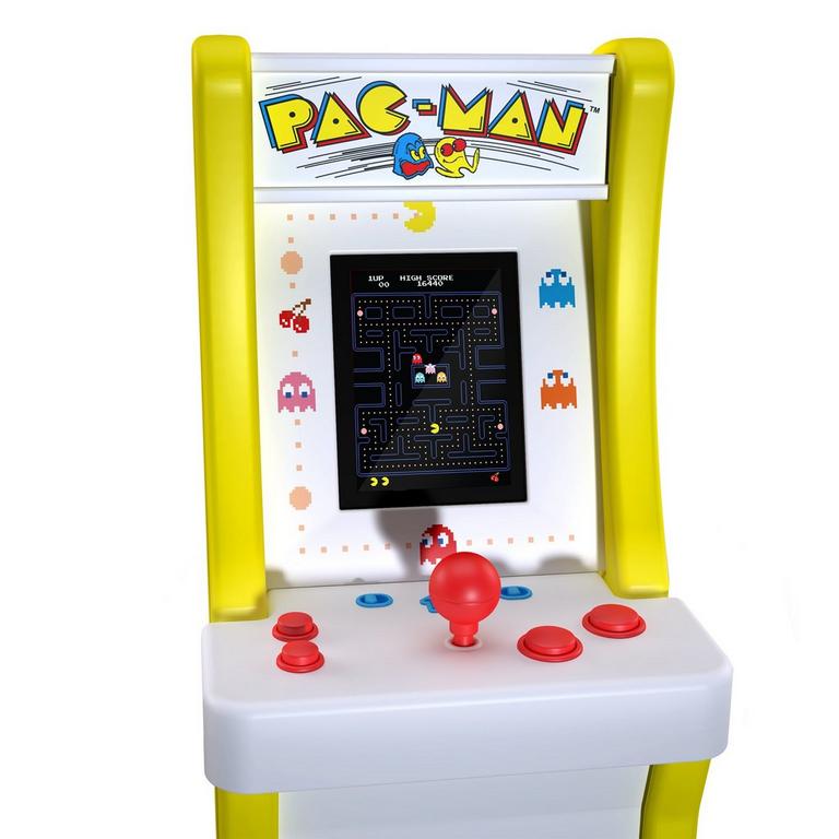 Arcade1Up Pac-Man Junior Arcade Cabinet with Stool