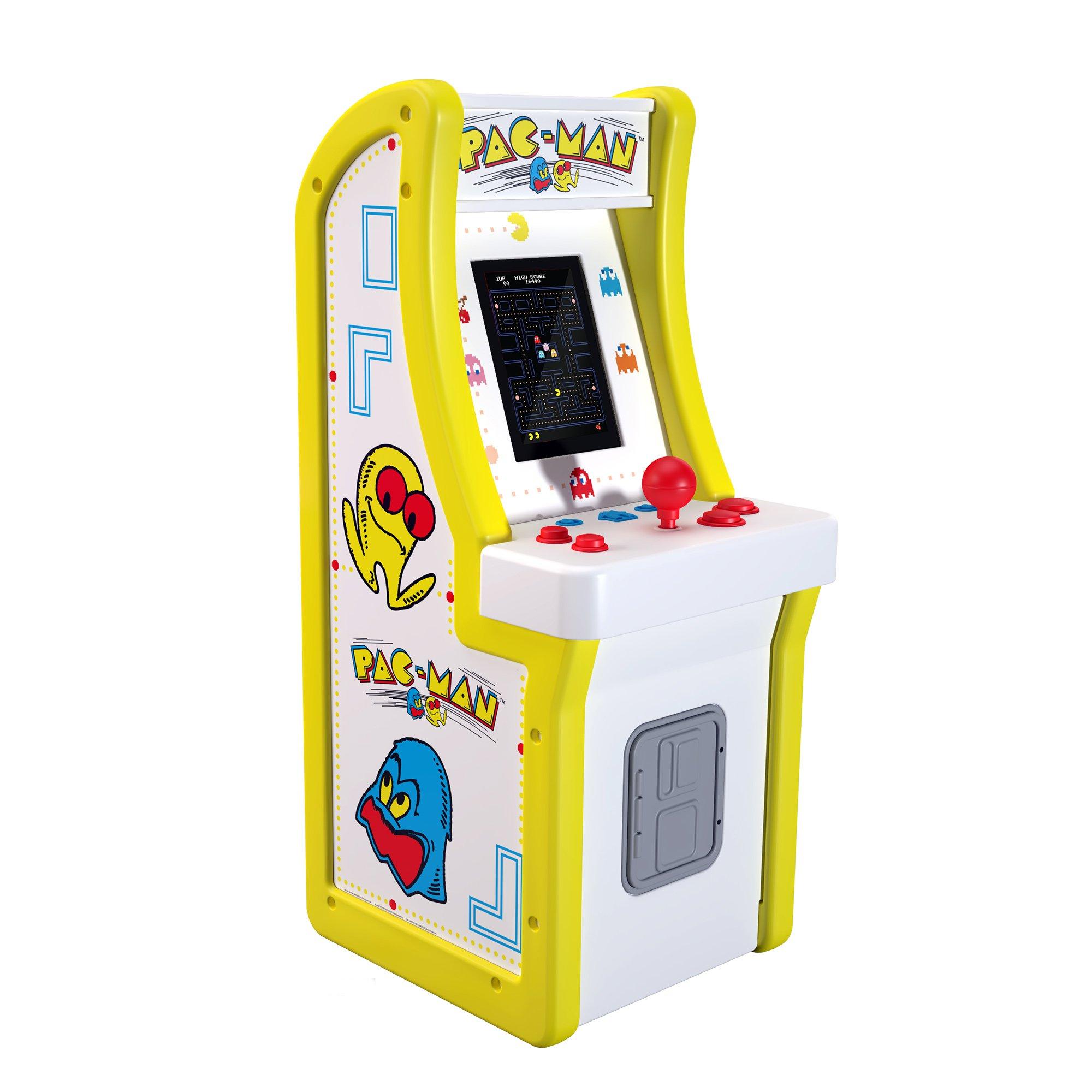 list item 5 of 9 Arcade1Up Pac-Man Junior Arcade Cabinet with Stool