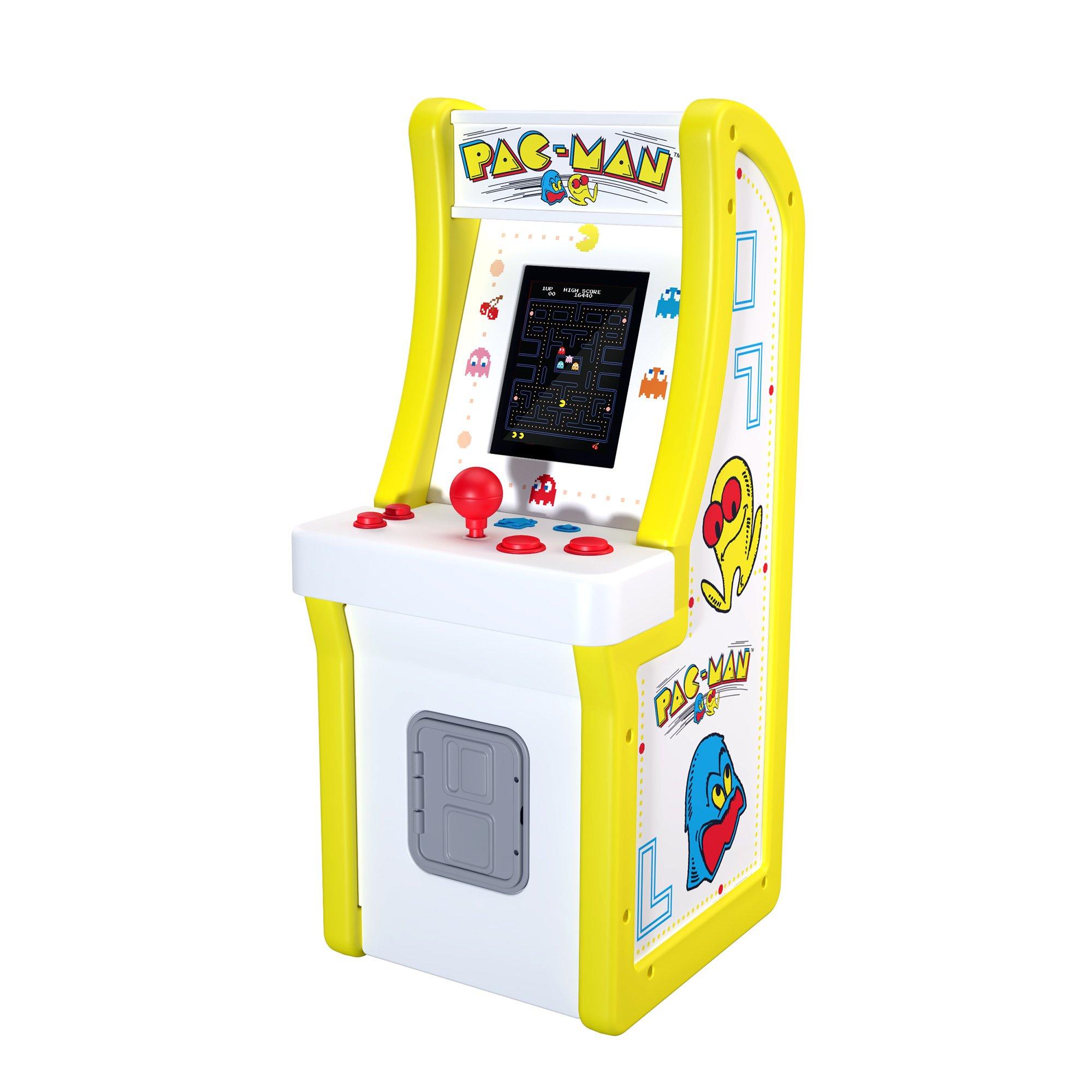 list item 7 of 9 Arcade1Up Pac-Man Junior Arcade Cabinet with Stool