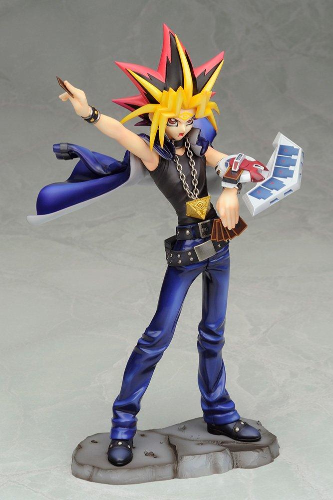 Kotobukiya Artfx J Yu Gi Oh Yami Yugi 9 5 In Statue Duel With Destiny Version