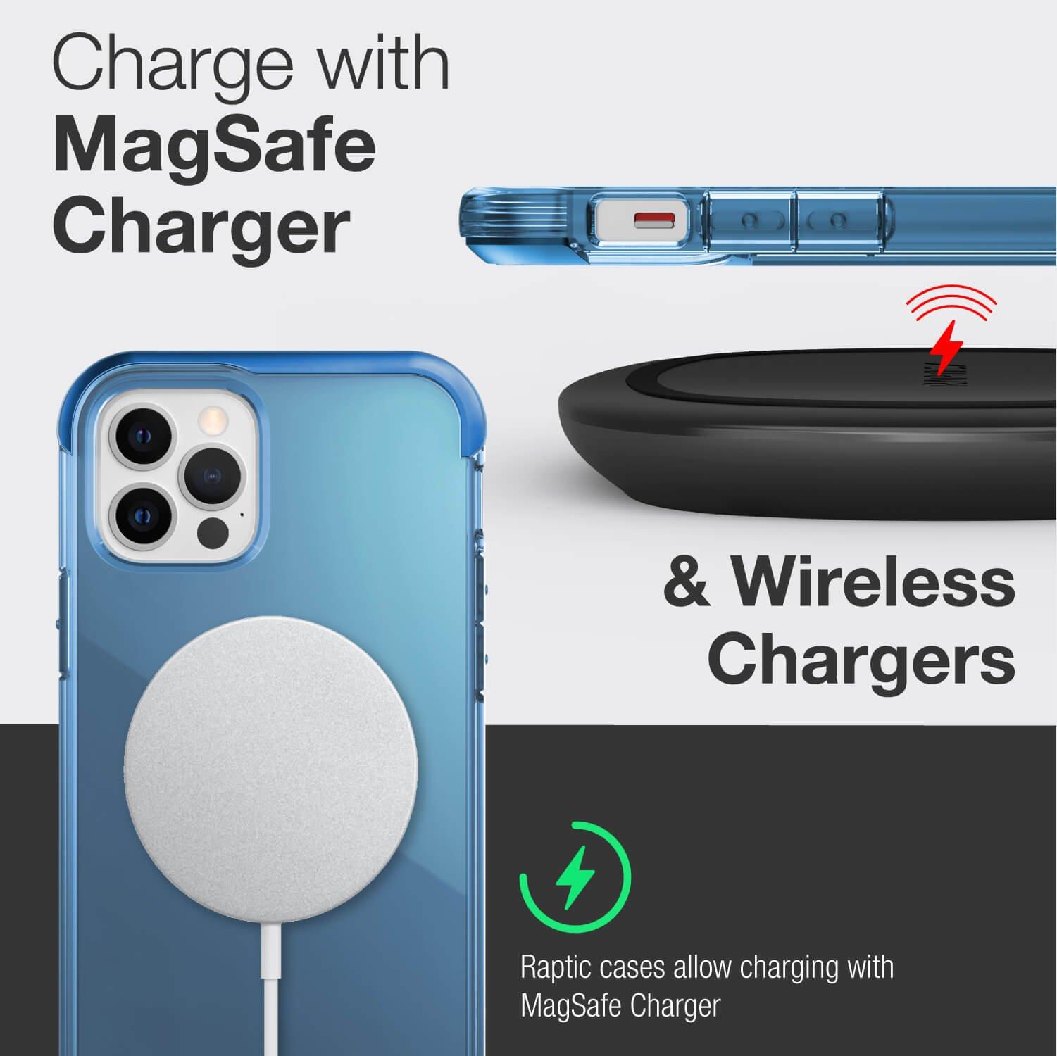 Raptic Air Case for iPhone 13 Pro Blue