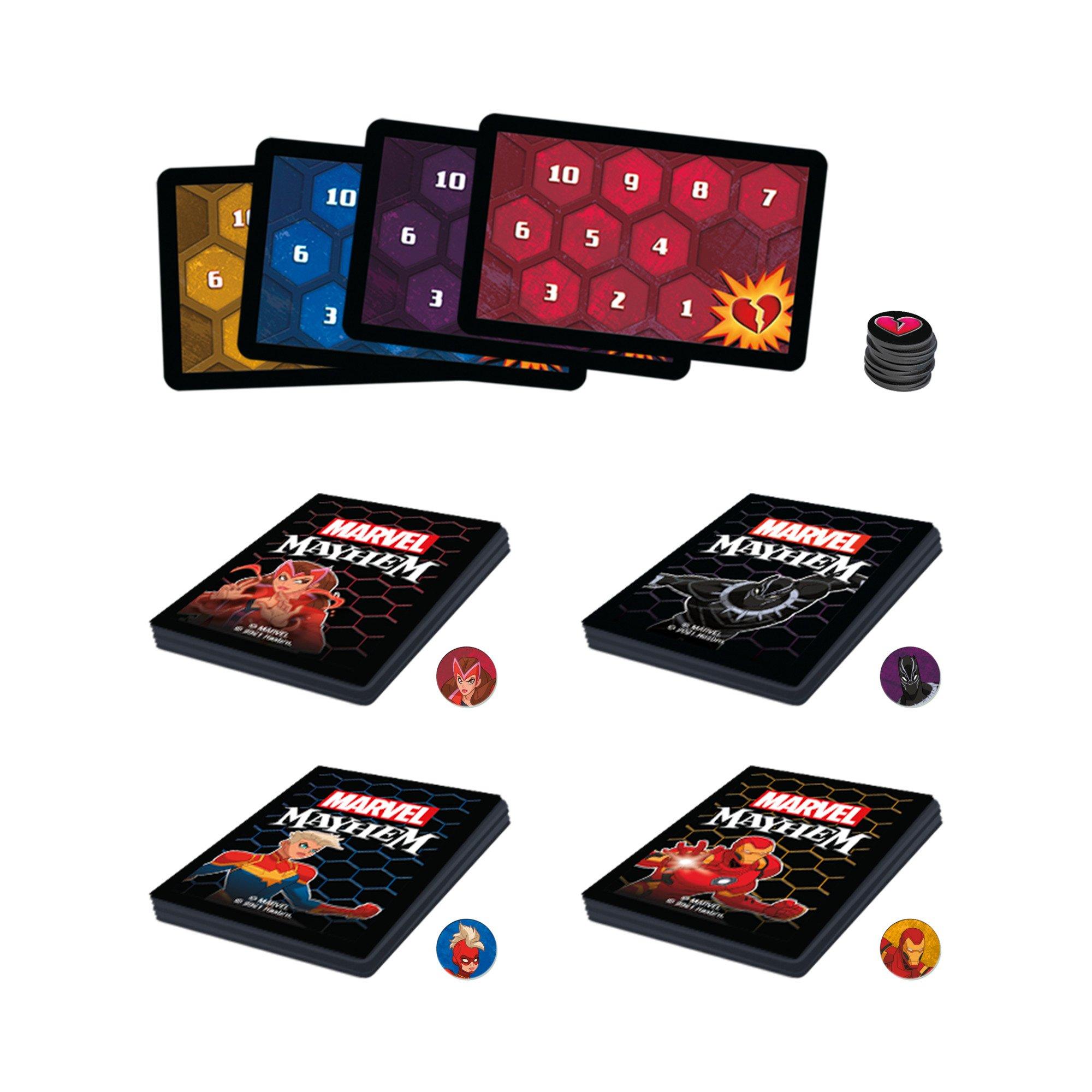 Hasbro Marvel Mayhem Card Game