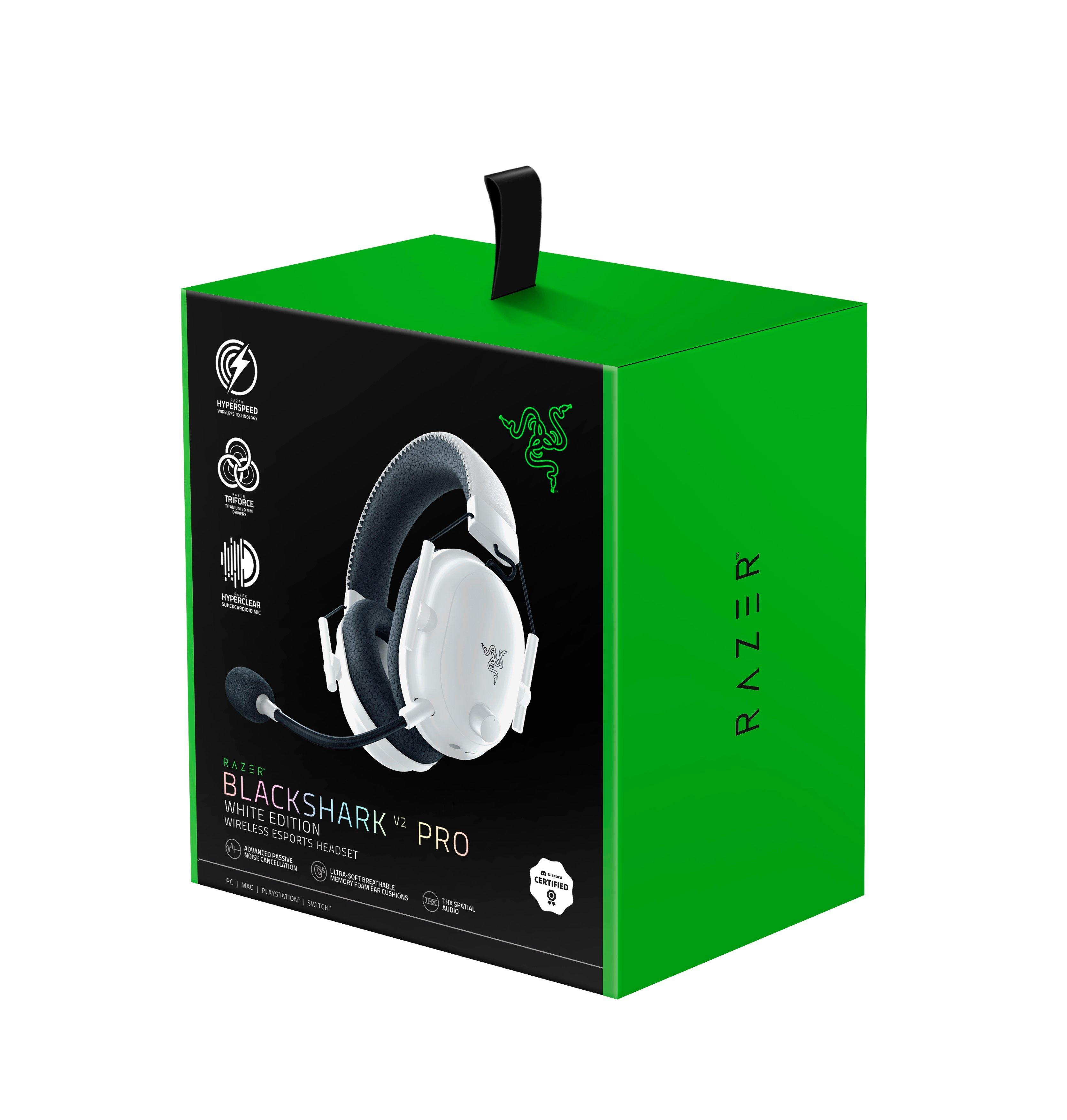 Razer BlackShark V2 Pro Wireless Gaming Headset; Breathable Memory Foam Ear  Cushions, THX 7.1 Spatial Surround Sound, - Micro Center