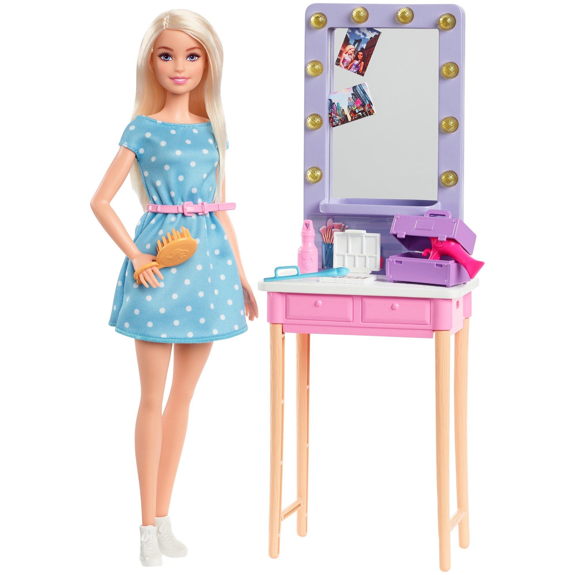 Mattel Barbie Big City, Big Dreams Malibu Roberts Doll and Playset