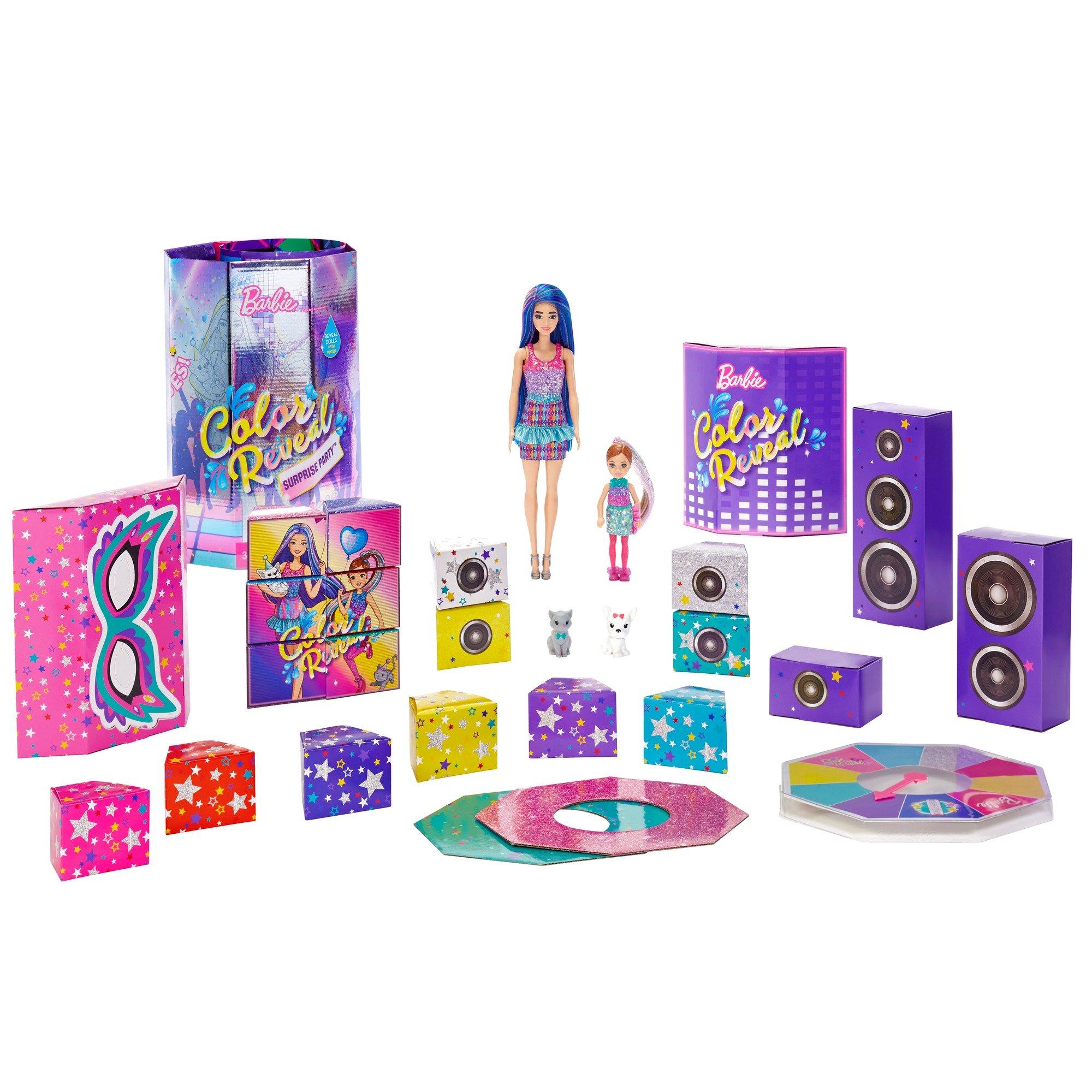 Mattel Barbie Color Reveal Surprise Party Playset