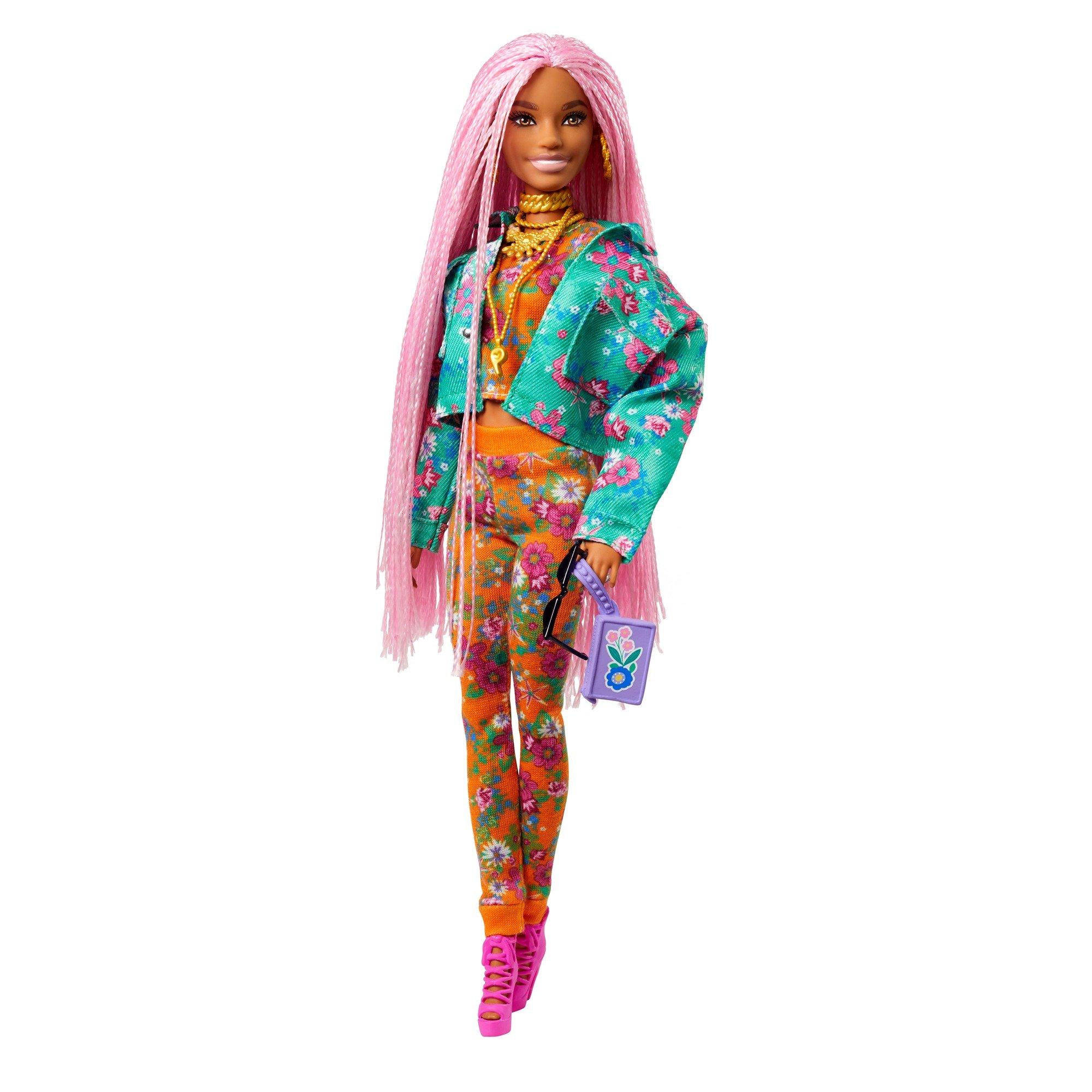 Karu idiom inden for Mattel Barbie Extra Doll Pink Braids | GameStop
