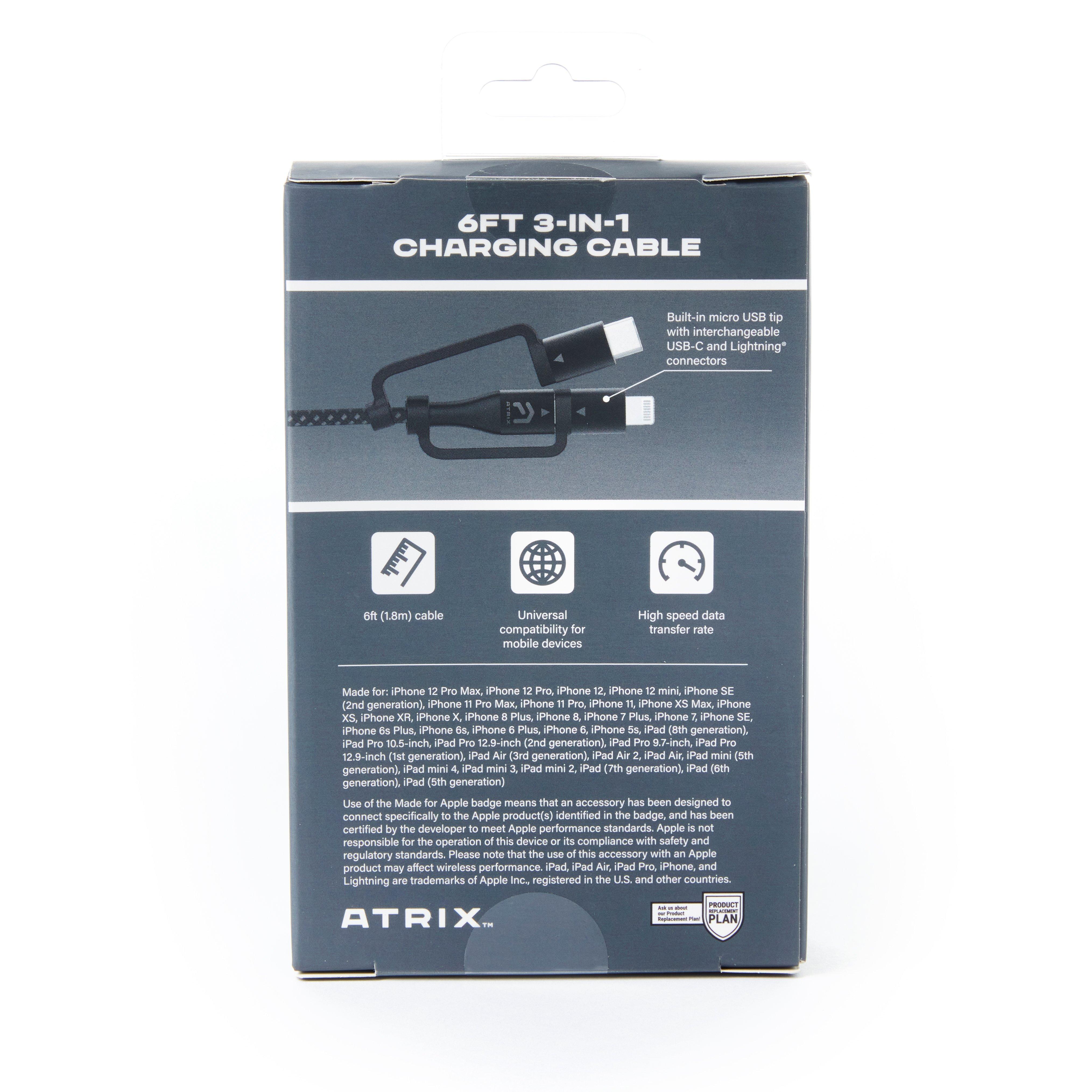 Trident / câble USB 3-en-1