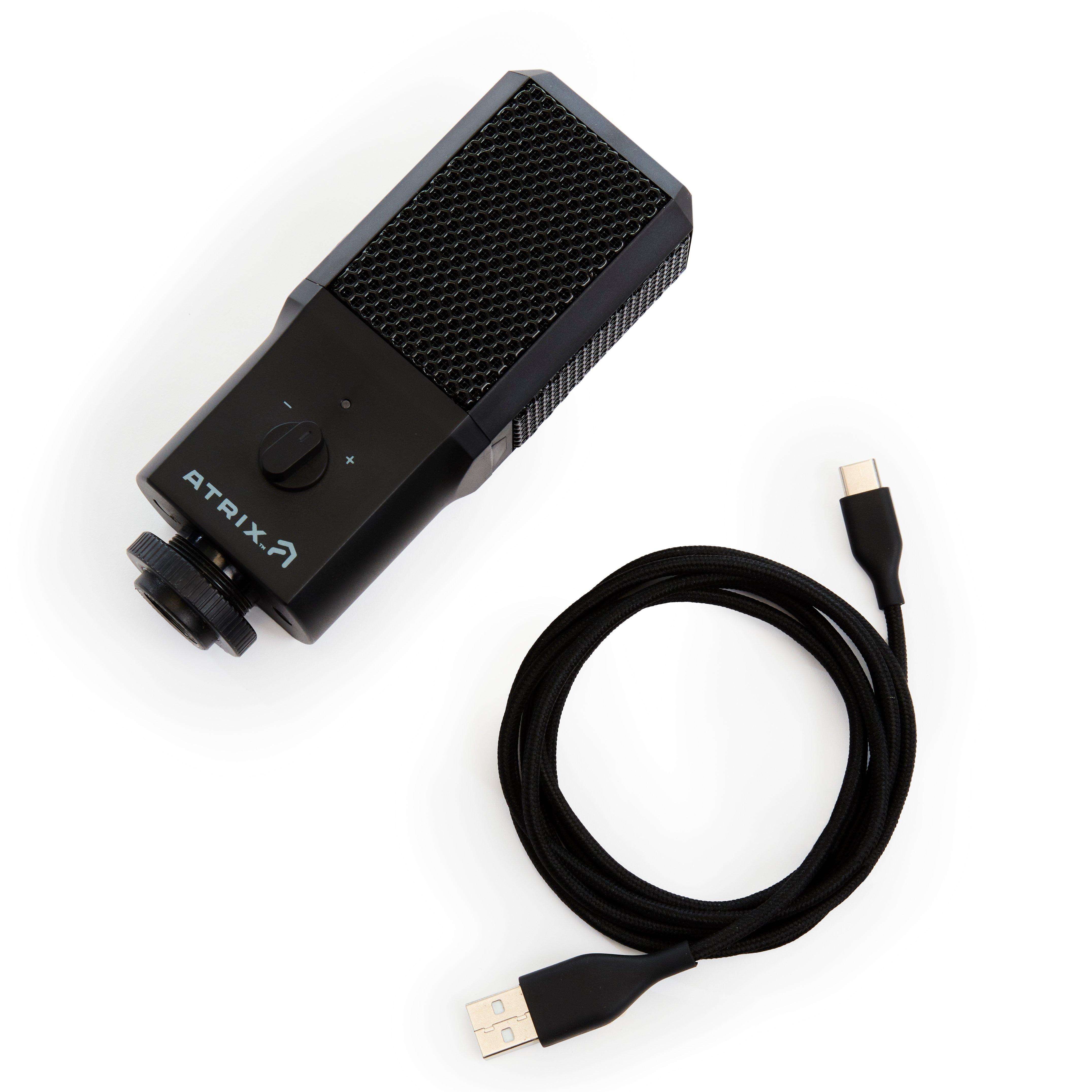 list item 4 of 6 Atrix Desktop USB Streaming Microphone for PC