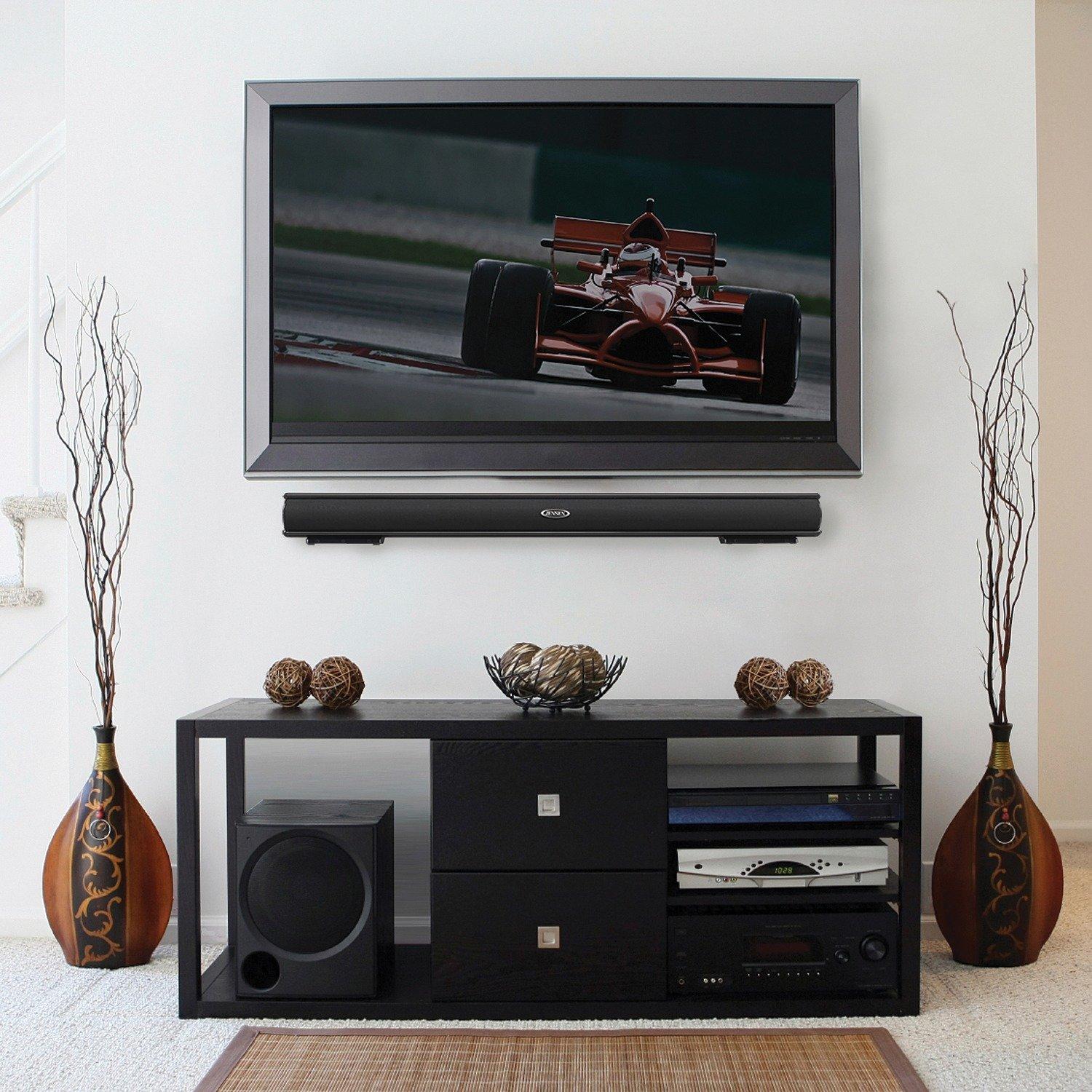 Jensen WallMountable 2.0 Channel Bluetooth Sound Bar