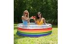 PoolCandy Rainbow Glitter Inflatable Sunning Pool