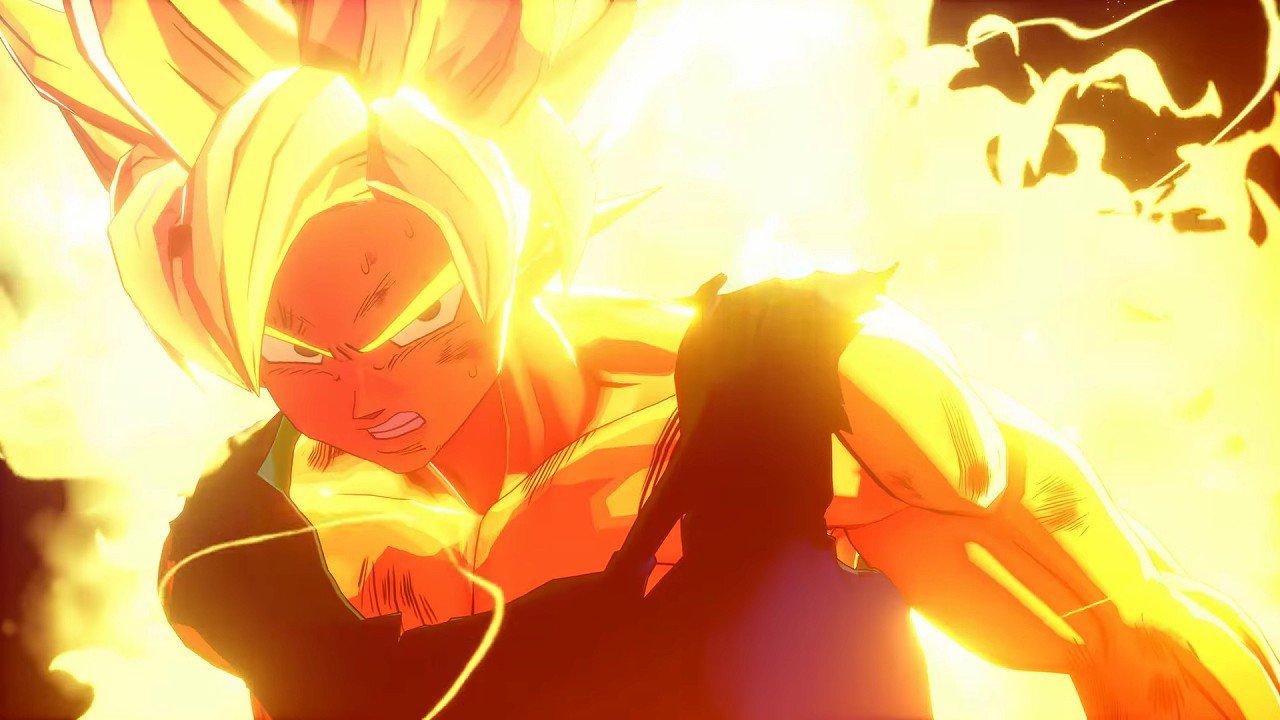 Dragon Ball Z: Kakarot - Super Saiyan 5 Goku Gameplay & Boss