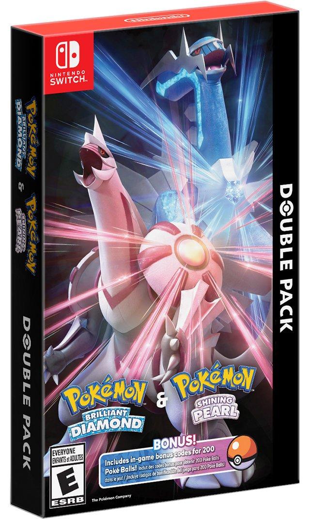 list item 1 of 7 Pokemon Brilliant Diamond and Pokemon Shining Pearl Double Pack - Nintendo Switch