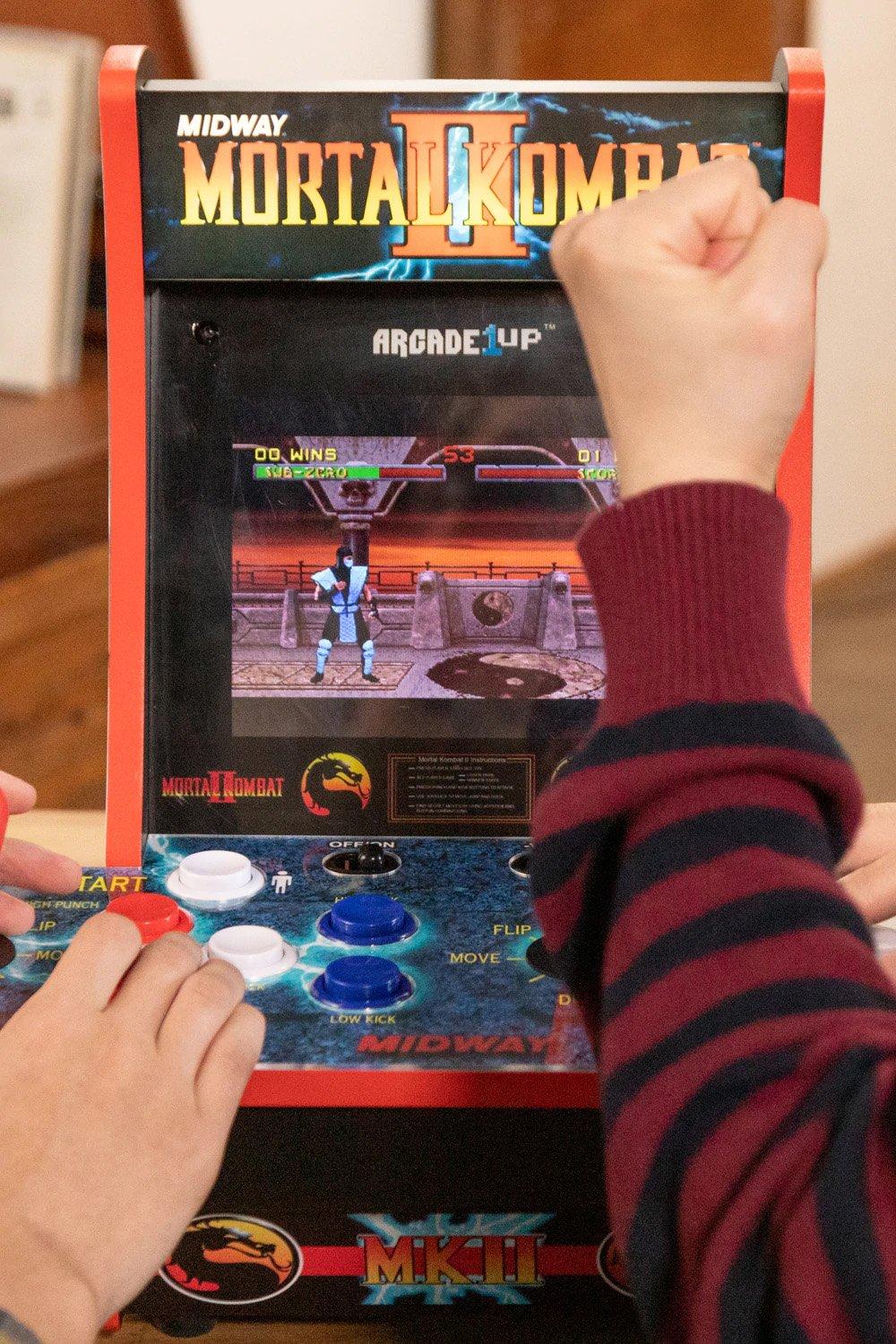 Arcade1Up Mortal Kombat 2 Player Countercade plandetransformacion