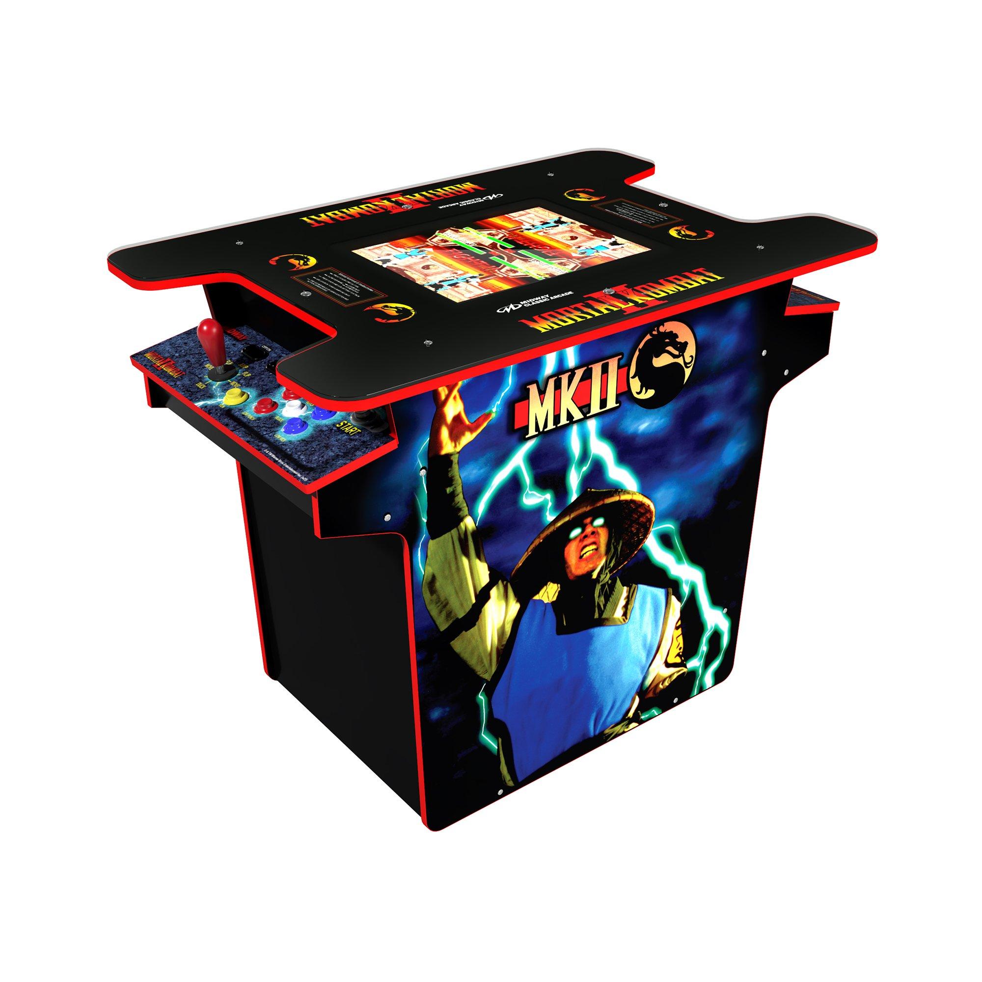 list item 5 of 5 Aracde1Up Mortal Kombat Midway Gaming Table
