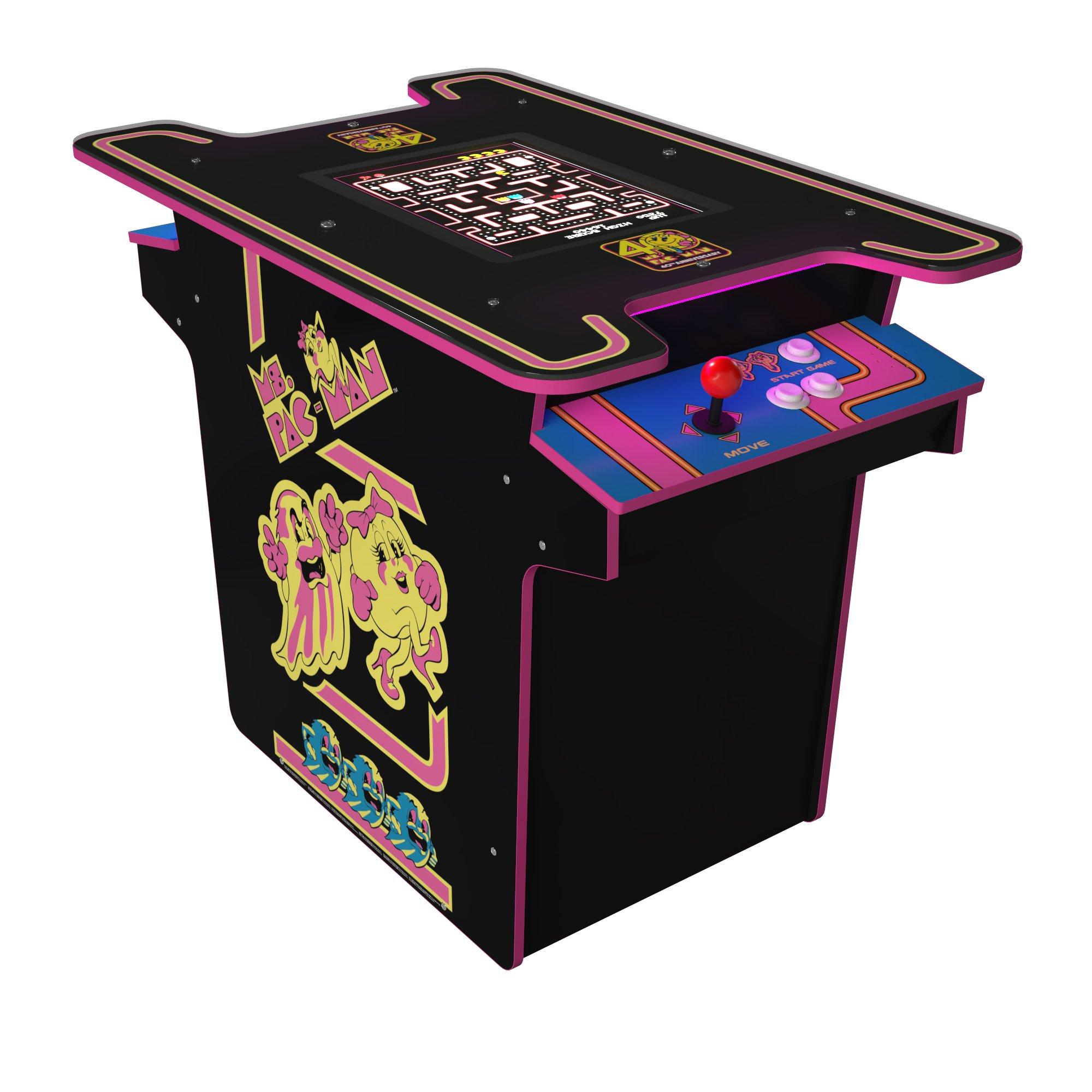 Arcade1Up Ms. Pac-Man 40th Anniversary Edition Gaming Table
