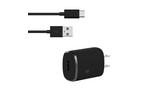 Just Wireless 12 Watt Home Charger with 6-ft USB-C Cable Black