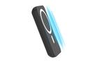 Just Wireless MagSafe Compatible Magnetic Wireless Charging 5,000mAh Power Bank Black