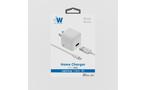 Just Wireless 12W Wall Charger with 5-ft USB to Lightning Cable White