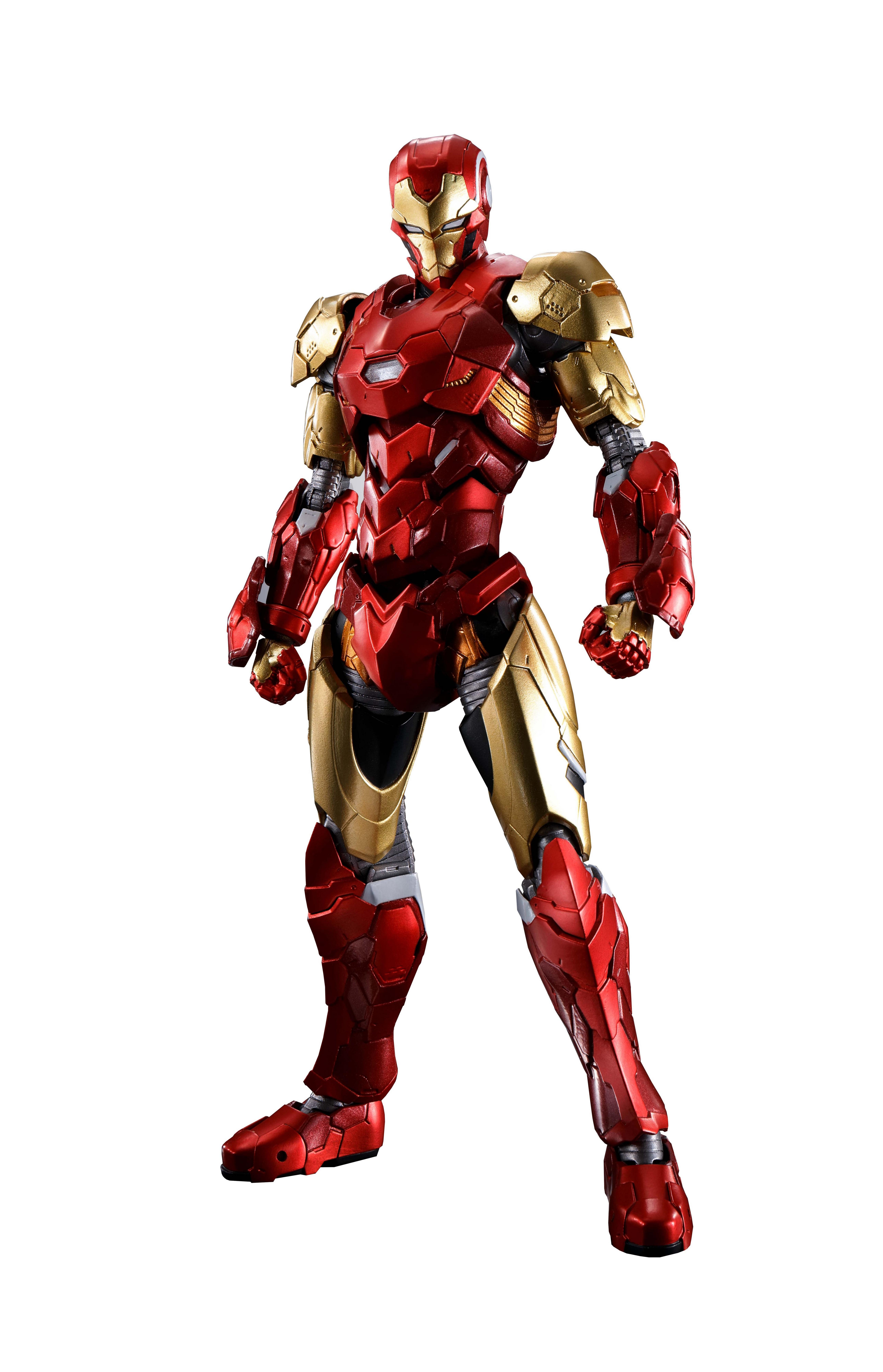 list item 1 of 3 Bandai Spirits Tech-On Avengers Iron Man 6-In Figure
