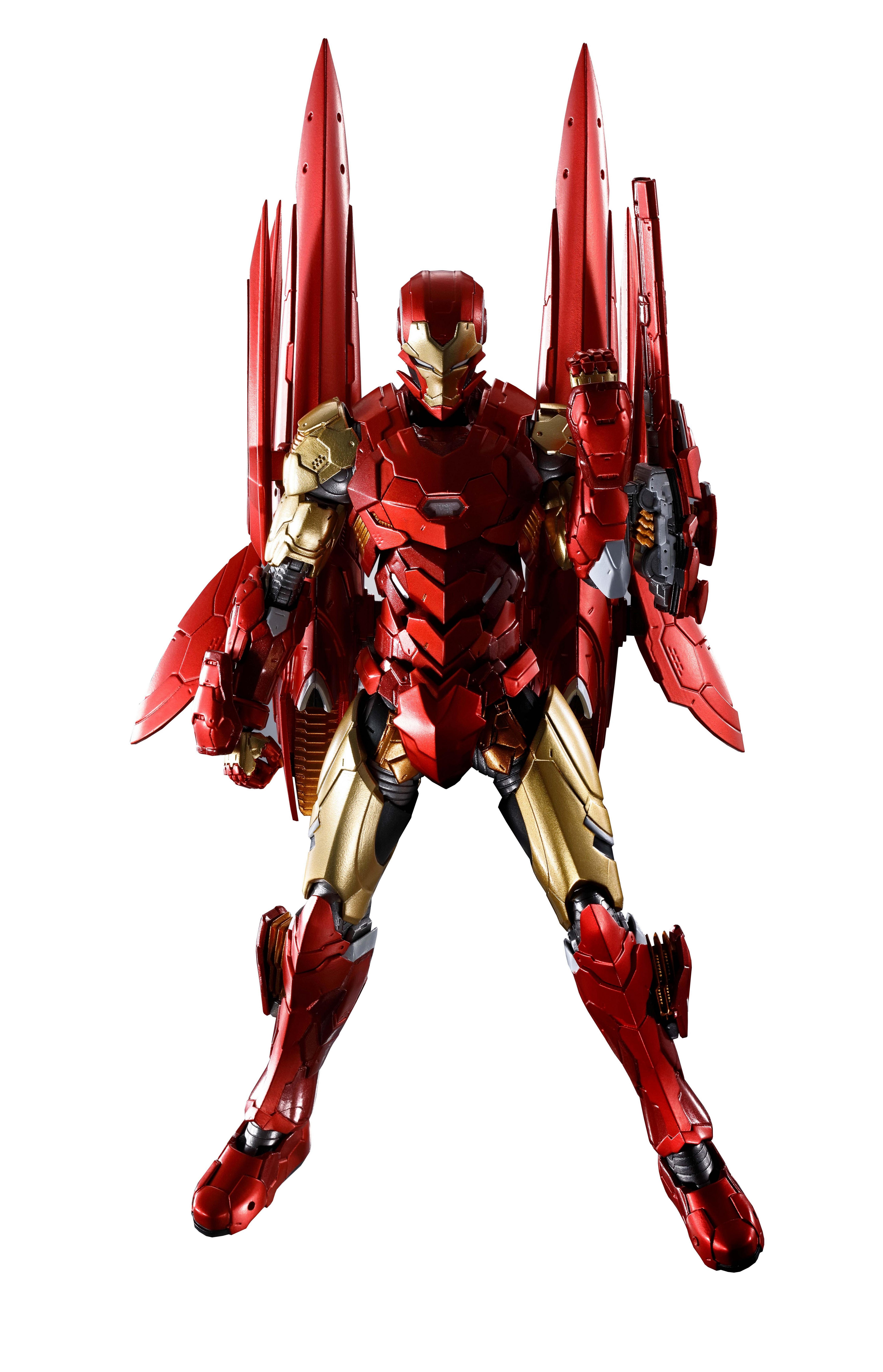 list item 2 of 3 Bandai Spirits Tech-On Avengers Iron Man 6-In Figure