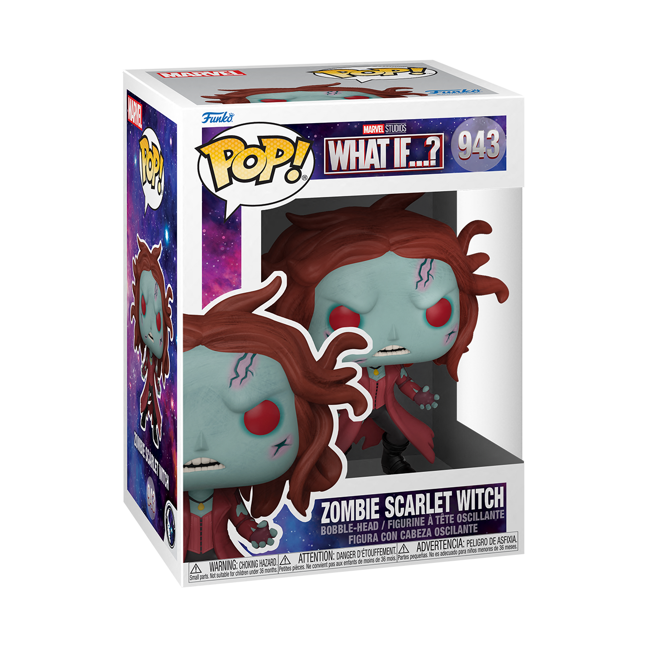 Funko POP! Marvel: What If...? Zombie Scarlet Witch Vinyl Bobblehead