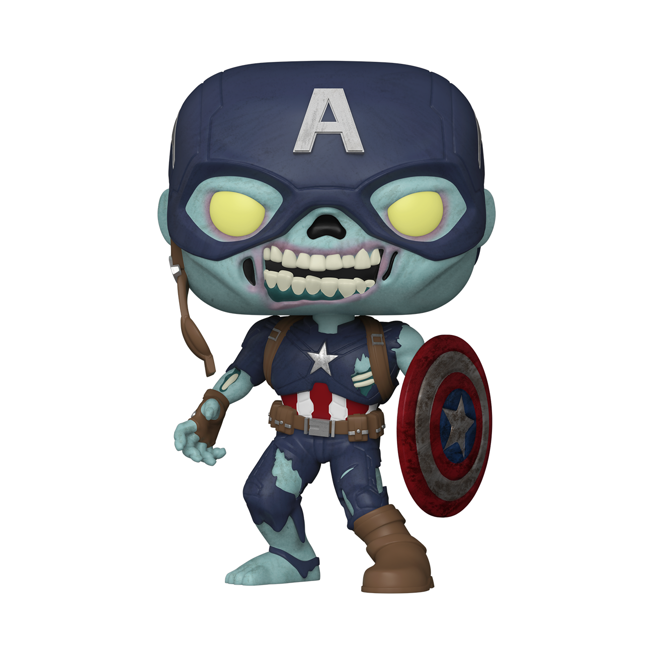 Funko Pop Jumbo What If Zombie Captain America 10 Inch Vinyl Bobblehead Gamestop Exclusive Gamestop