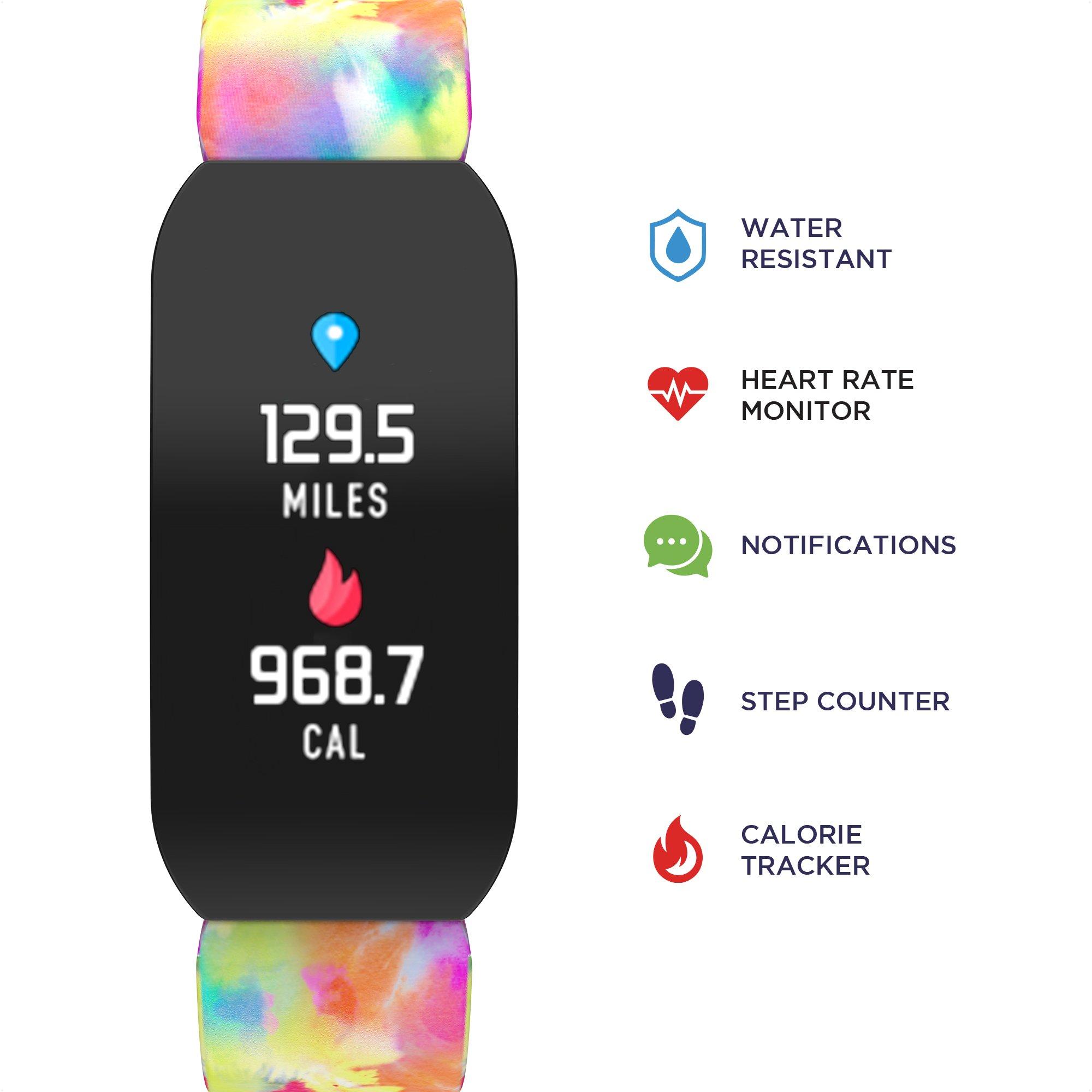 list item 2 of 3 iTOUCH Active Fitness Tracker Tie-Dye