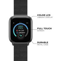 list item 2 of 9 iTOUCH Air 3 40mm Smartwatch Black with Mesh Band