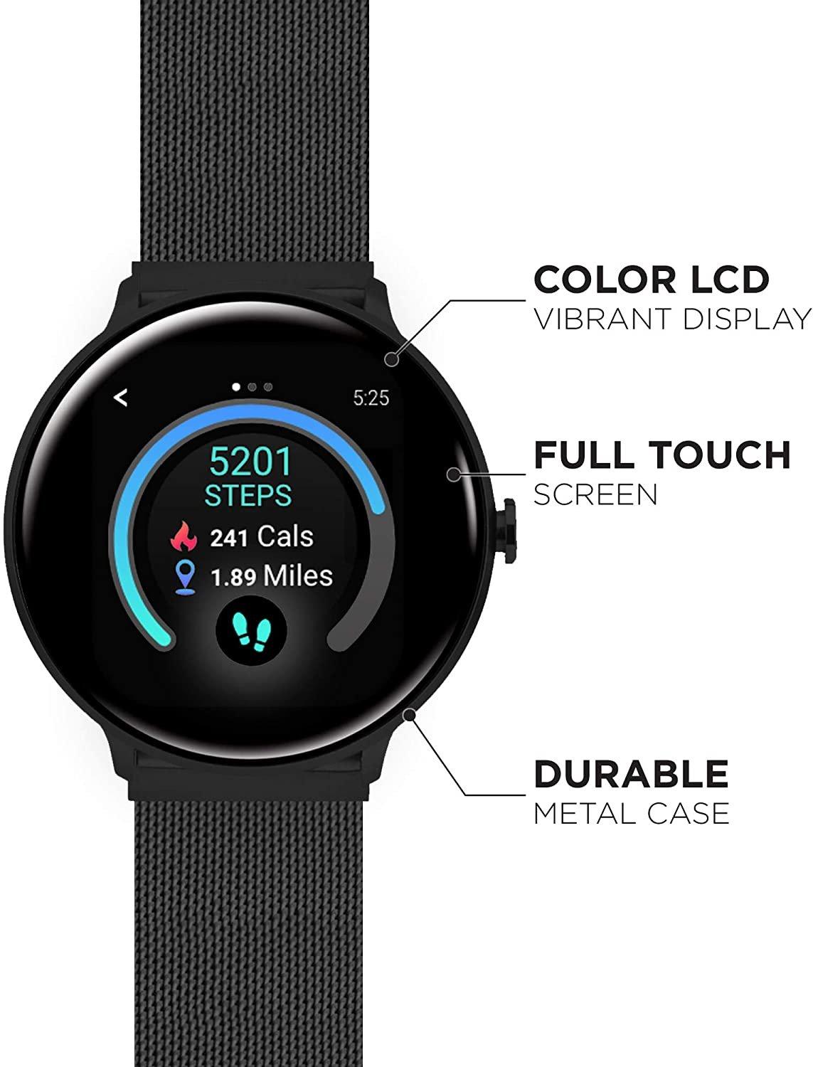 iTOUCH Sport 3 40mm Smartwatch Black with Mesh Band