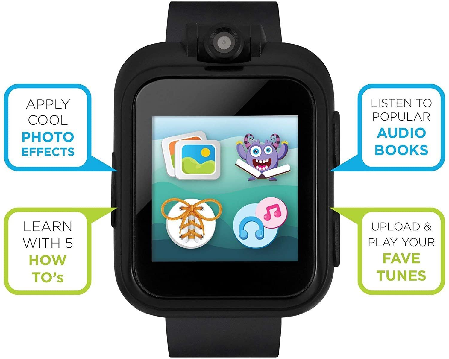 playzoom 2 Kids Smartwatch with Swivel Camera Black