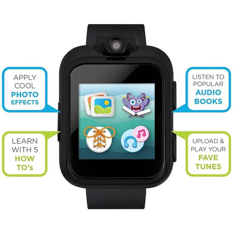 playzoom 2 Kids Smartwatch with Swivel Camera Black