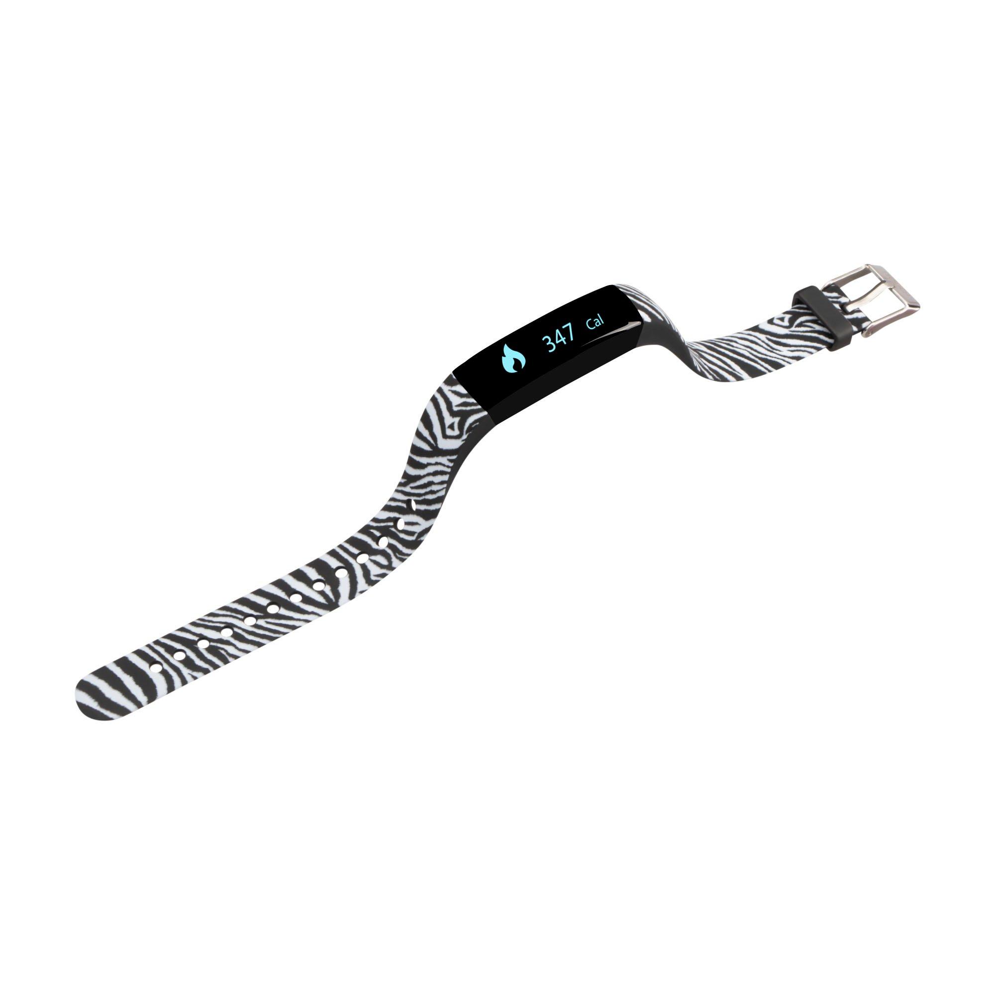iTOUCH Slim Fitness Tracker Zebra