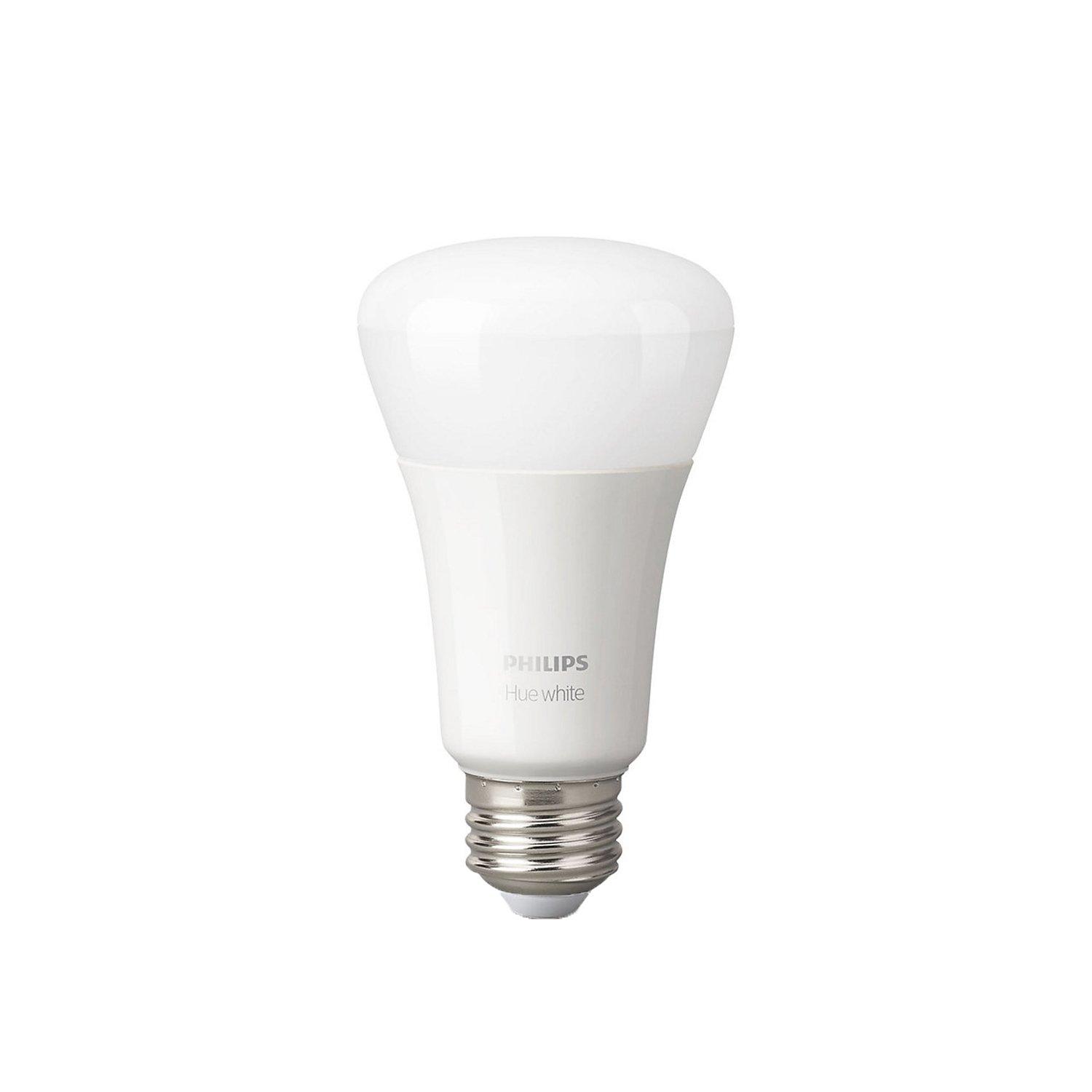 list item 2 of 5 Philips Hue A19 White Ambiance Bluetooth LED Smart Bulb 2 Pack