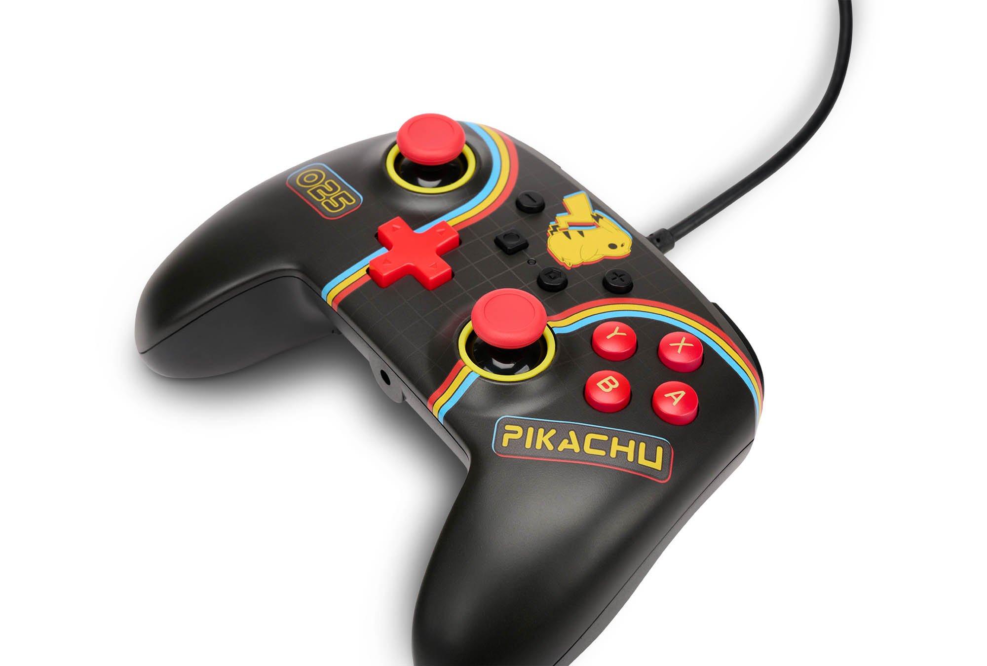PowerA Enhanced Wired Controller for Nintendo Switch Pokemon Pikachu