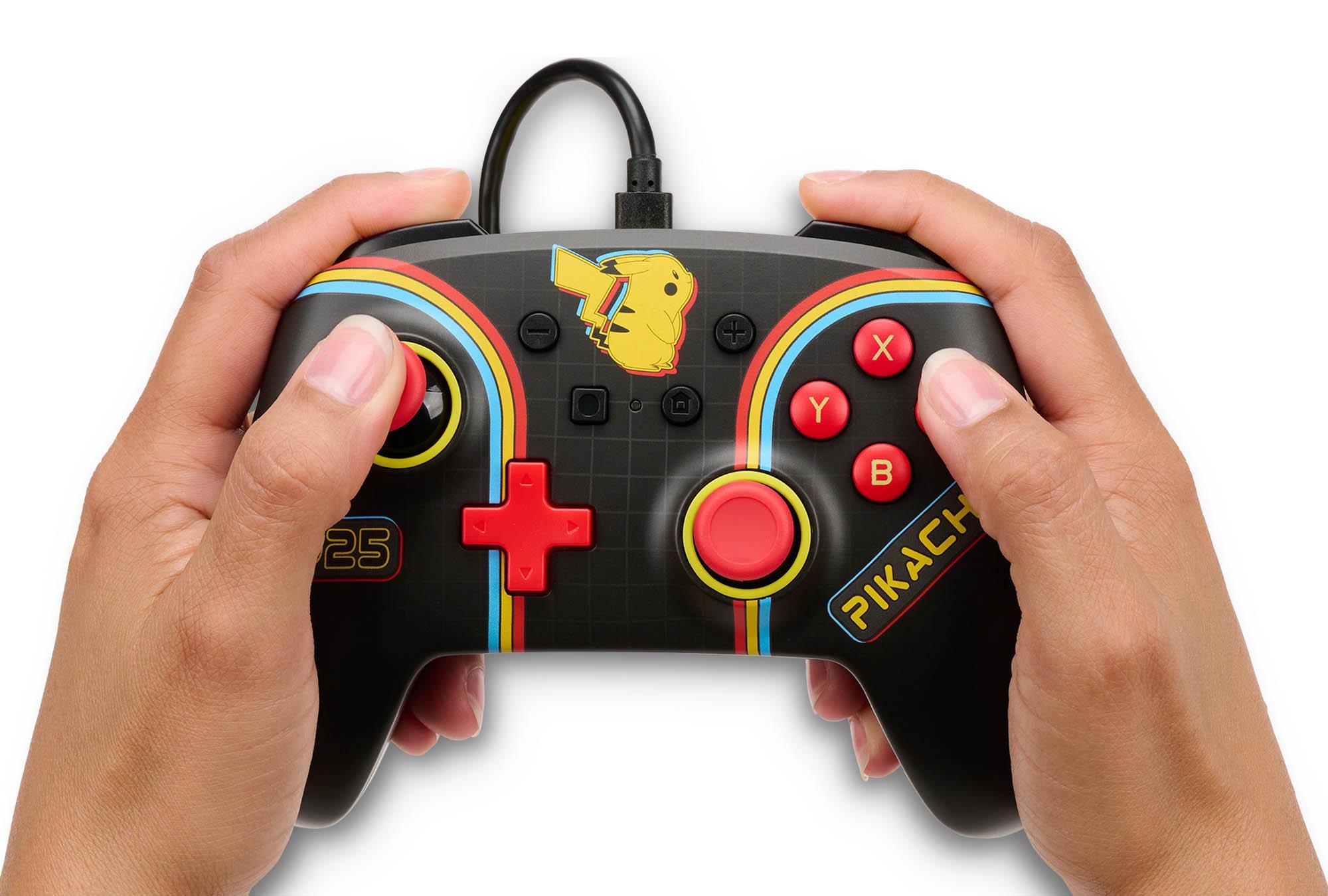 PowerA Enhanced Wired Controller for Nintendo Switch Pokemon Pikachu