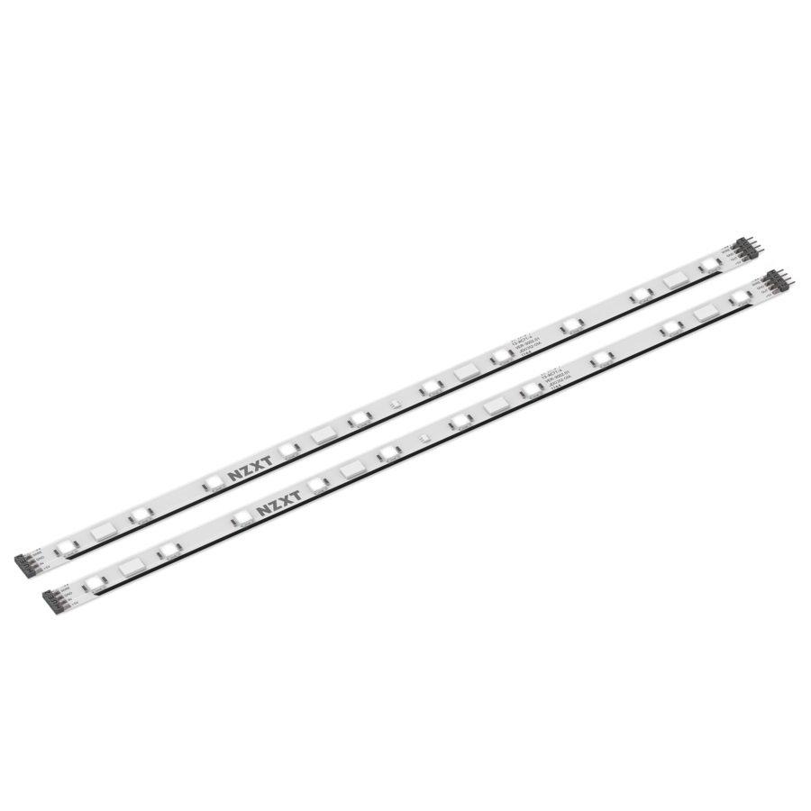list item 1 of 3 NZXT RGB LED Strips 300mm 2 Pack