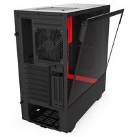 list item 5 of 5 NZXT H510i Tempered Glass Compact Mid-Tower Computer Case with RGB