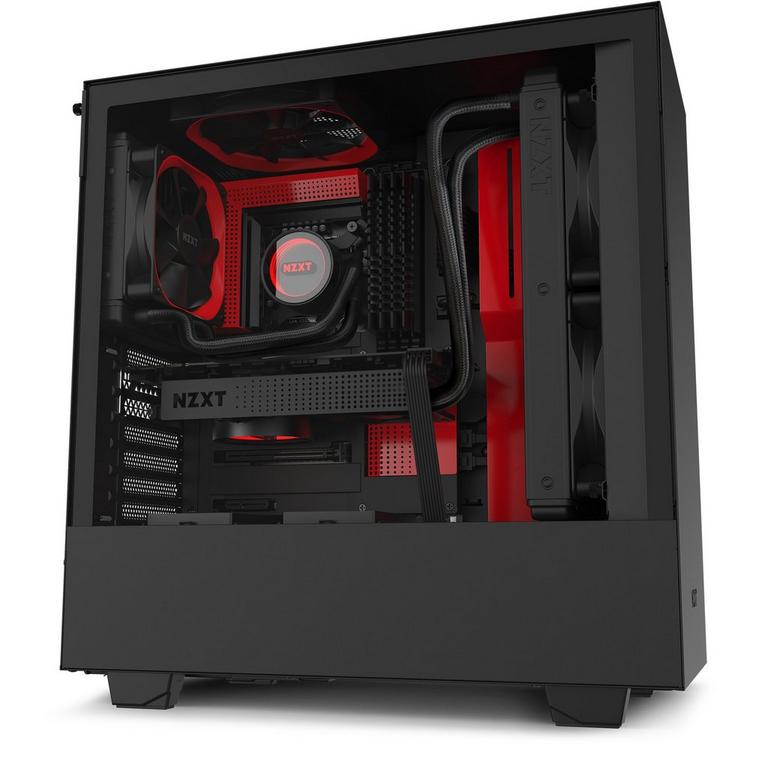 NZXT H510 Tempered Glass Compact Mid-Tower Computer Case