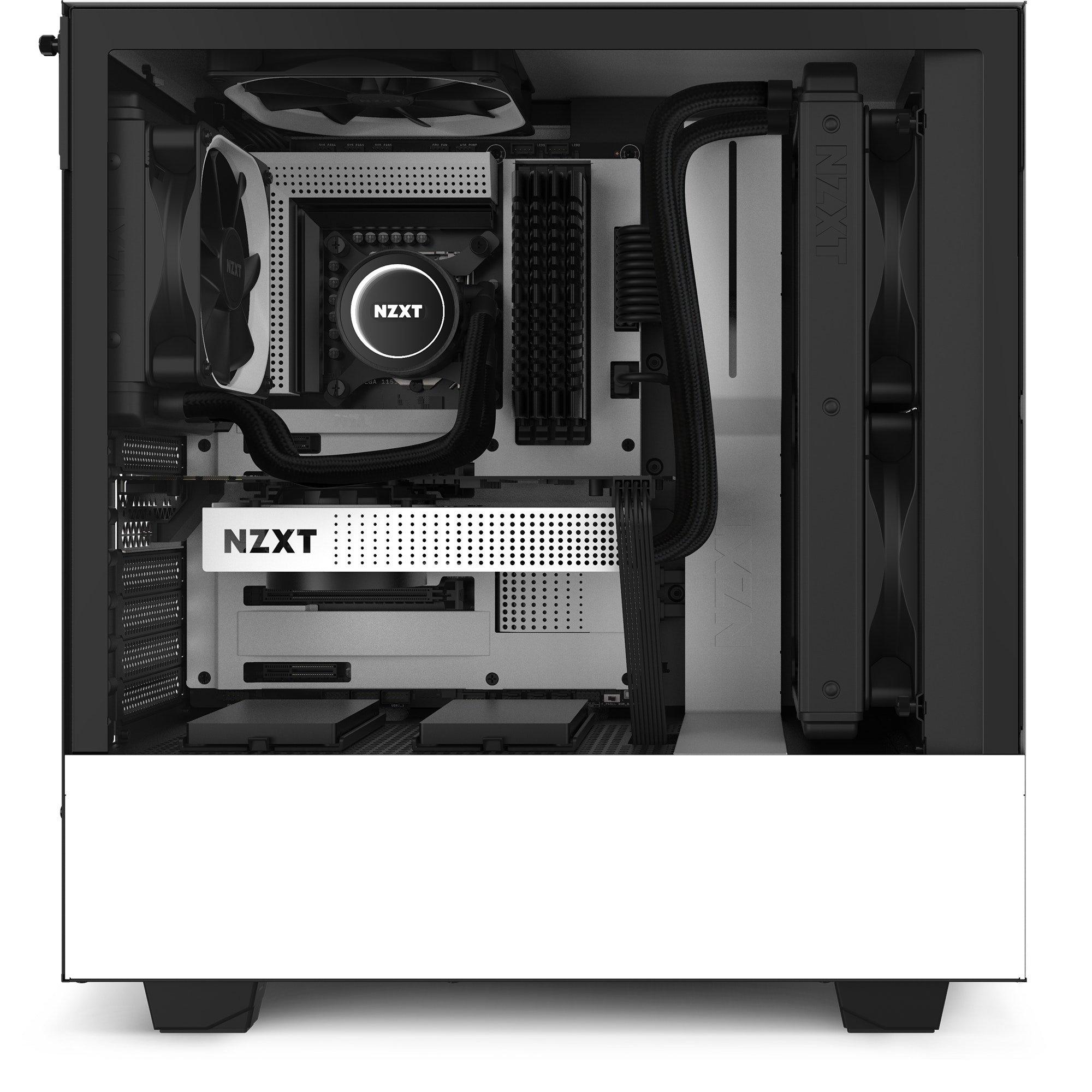 NZXT H510 Tempered Glass Compact MidTower Computer Case