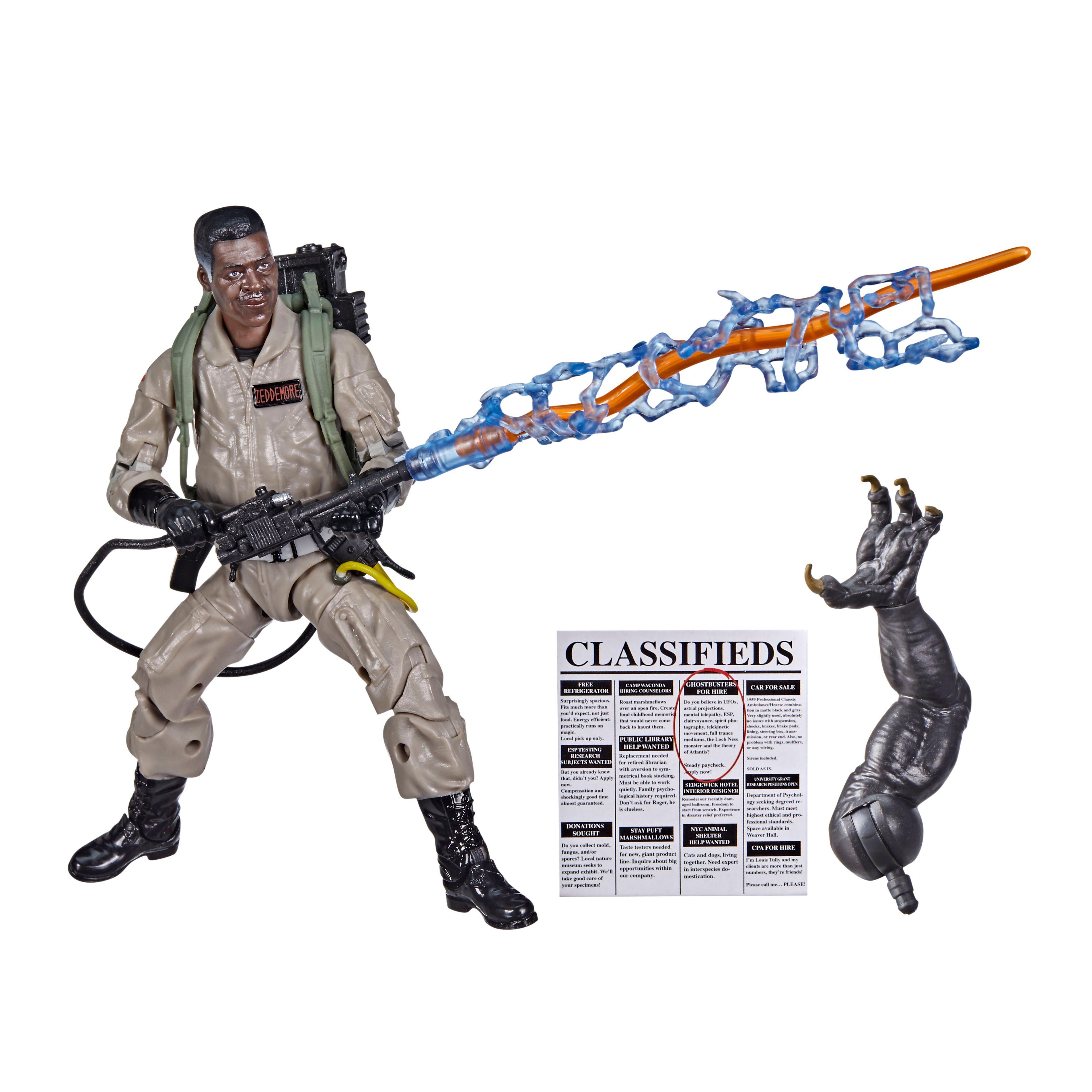 Hasbro Ghostbusters Plasma Series Winston Zeddemore 6In Action Figure